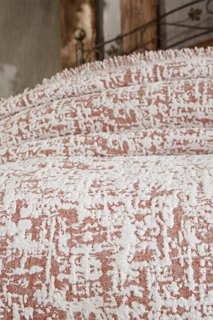 Picture of Puffy Pamuk Çift Kişilik Tek Battaniye 200x220 Bordo