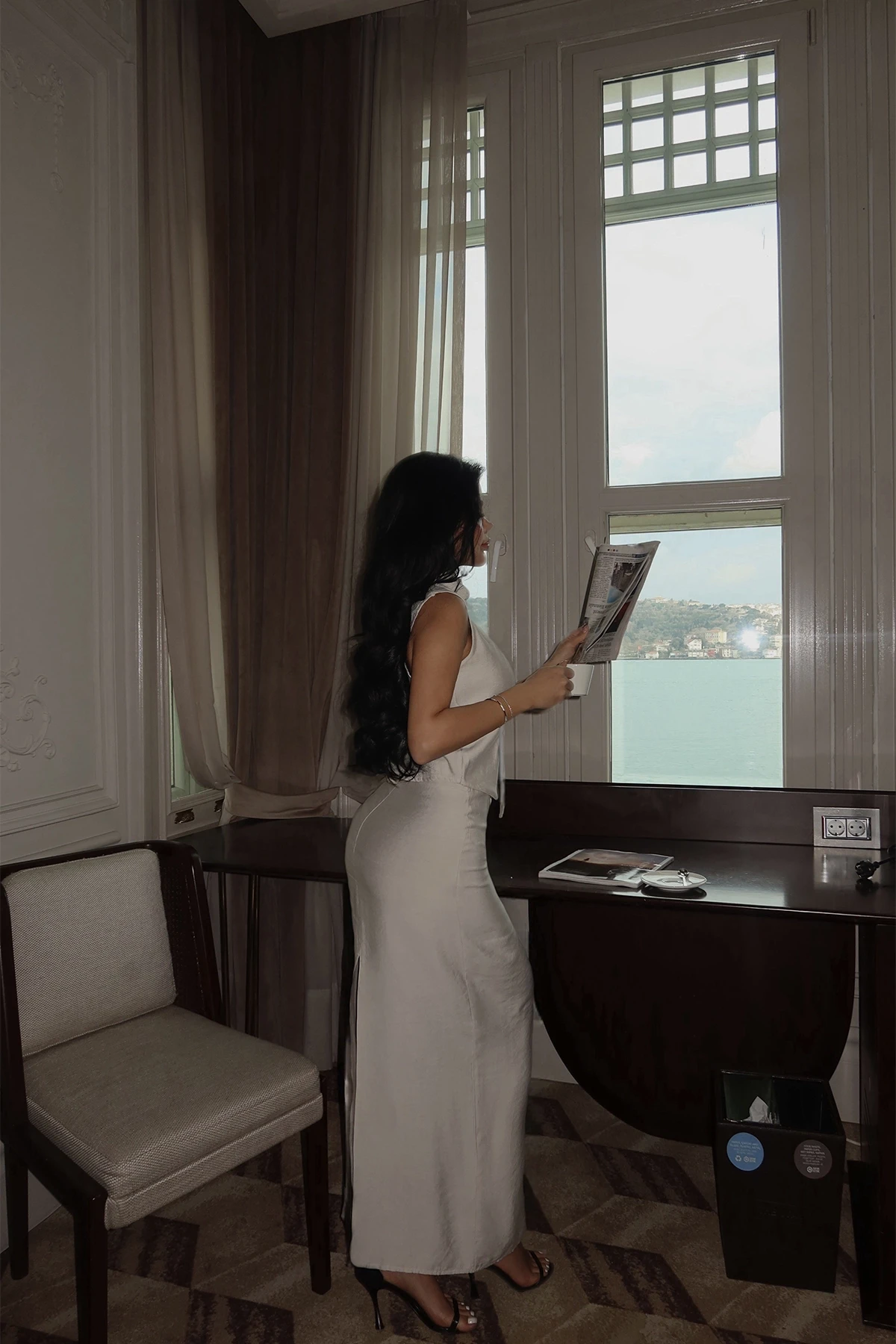 Picture of Cream Regium Two Piece Suit