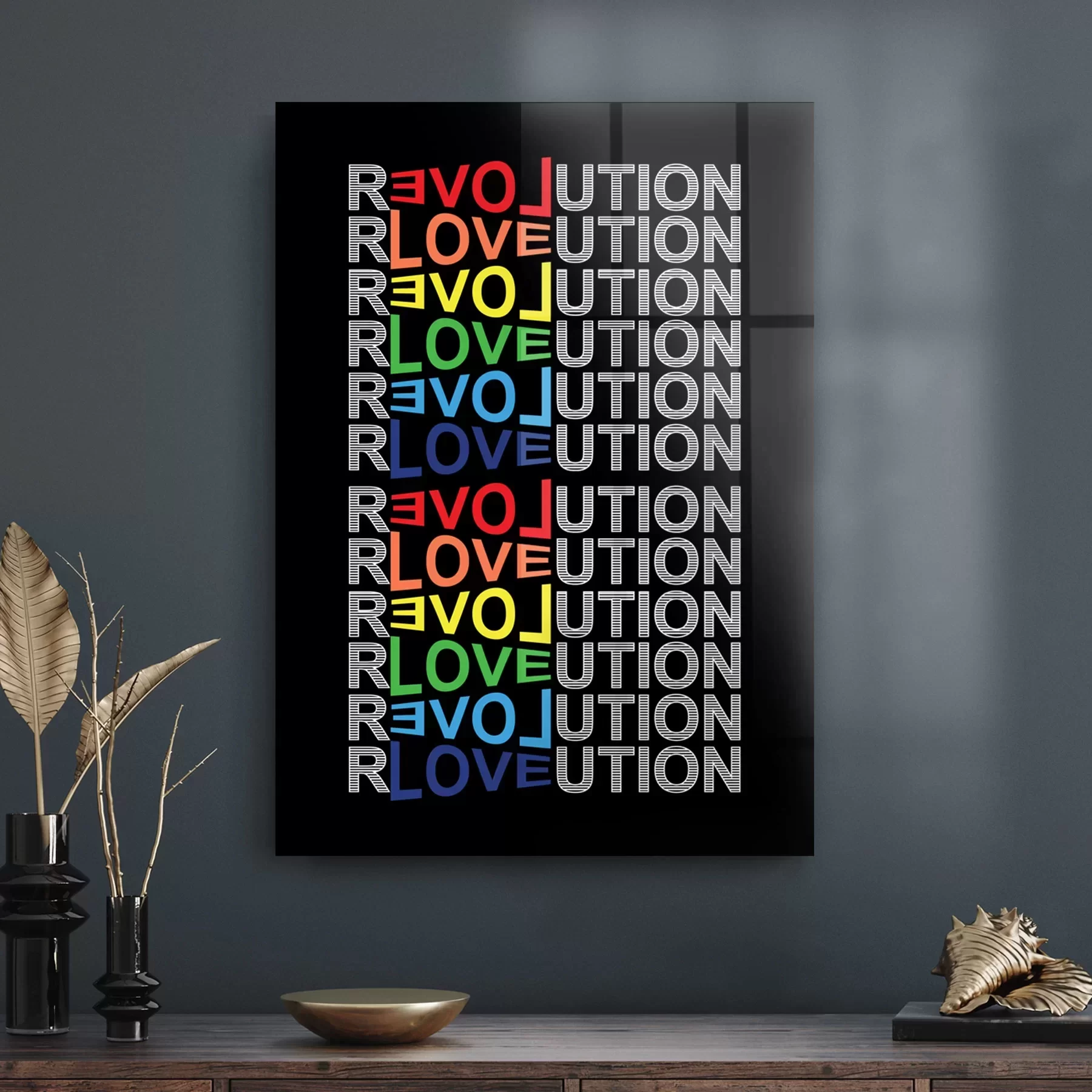 Picture of Decovetro Cam Tablo Revolution 30x40 cm