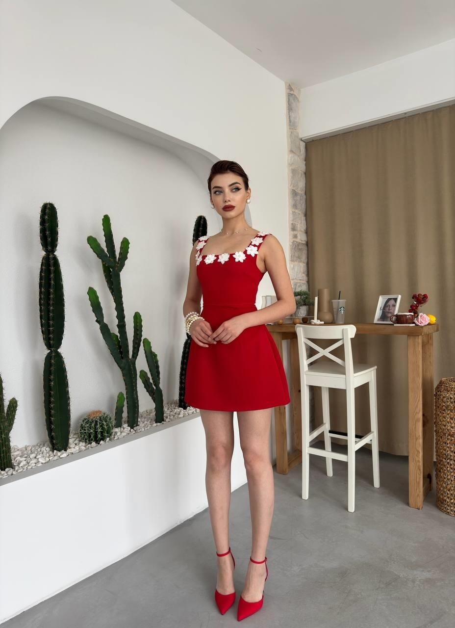 Picture of Alyosa Çiçek Detaylı Elbise