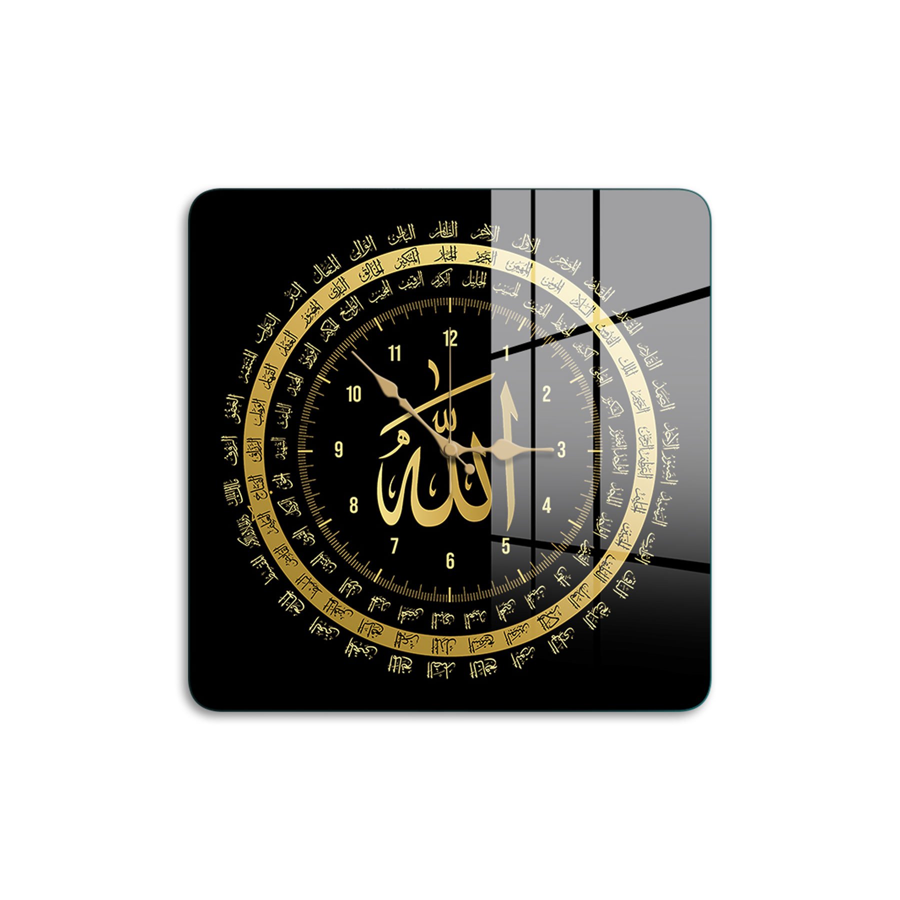 Picture of Decovetro Cam Duvar Saati Kare 1033 30 x 30 Cm