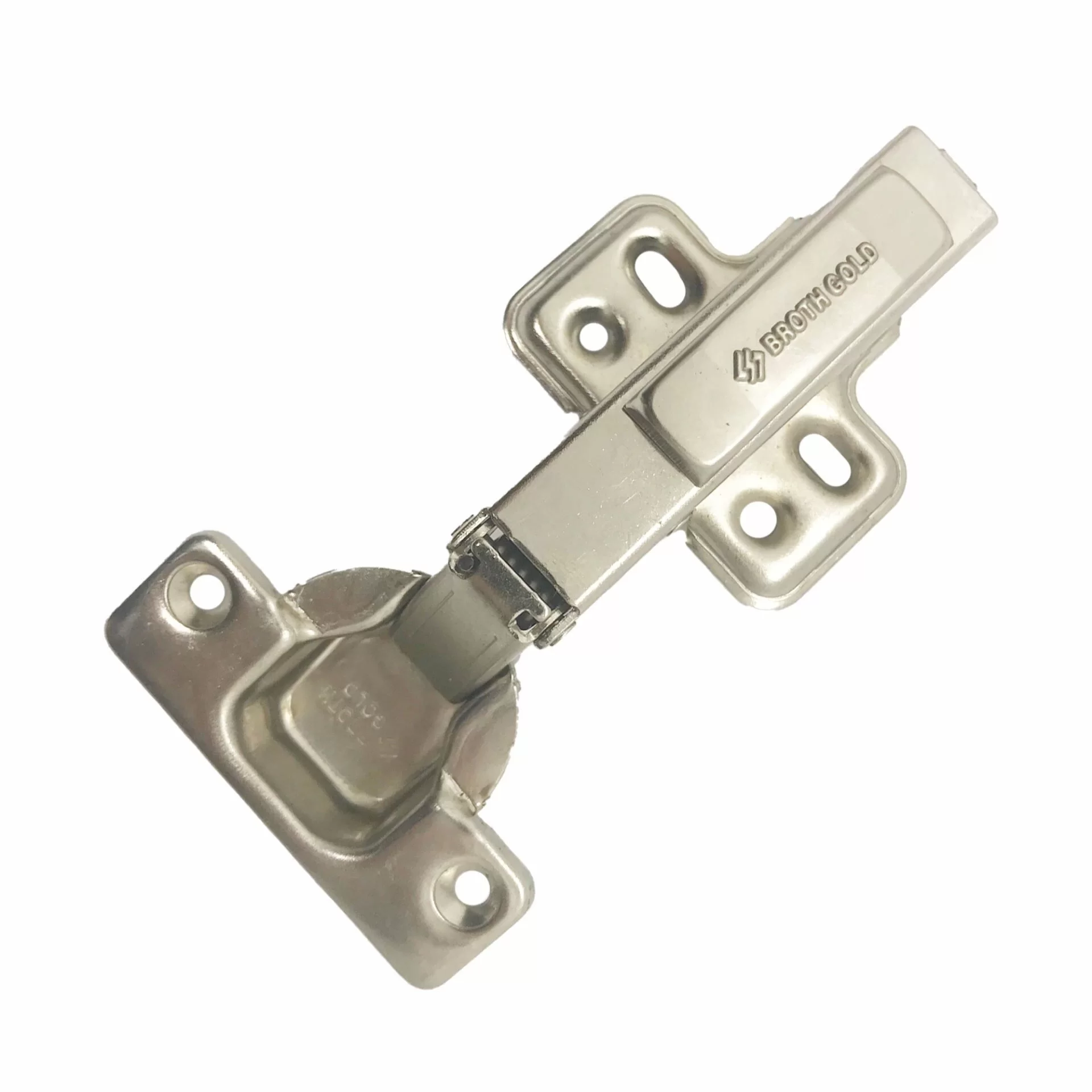 Picture of 10'lu Paket Broth Gold Düz Menteşe + Menteşe Tabanı + Menteşe Kapağı