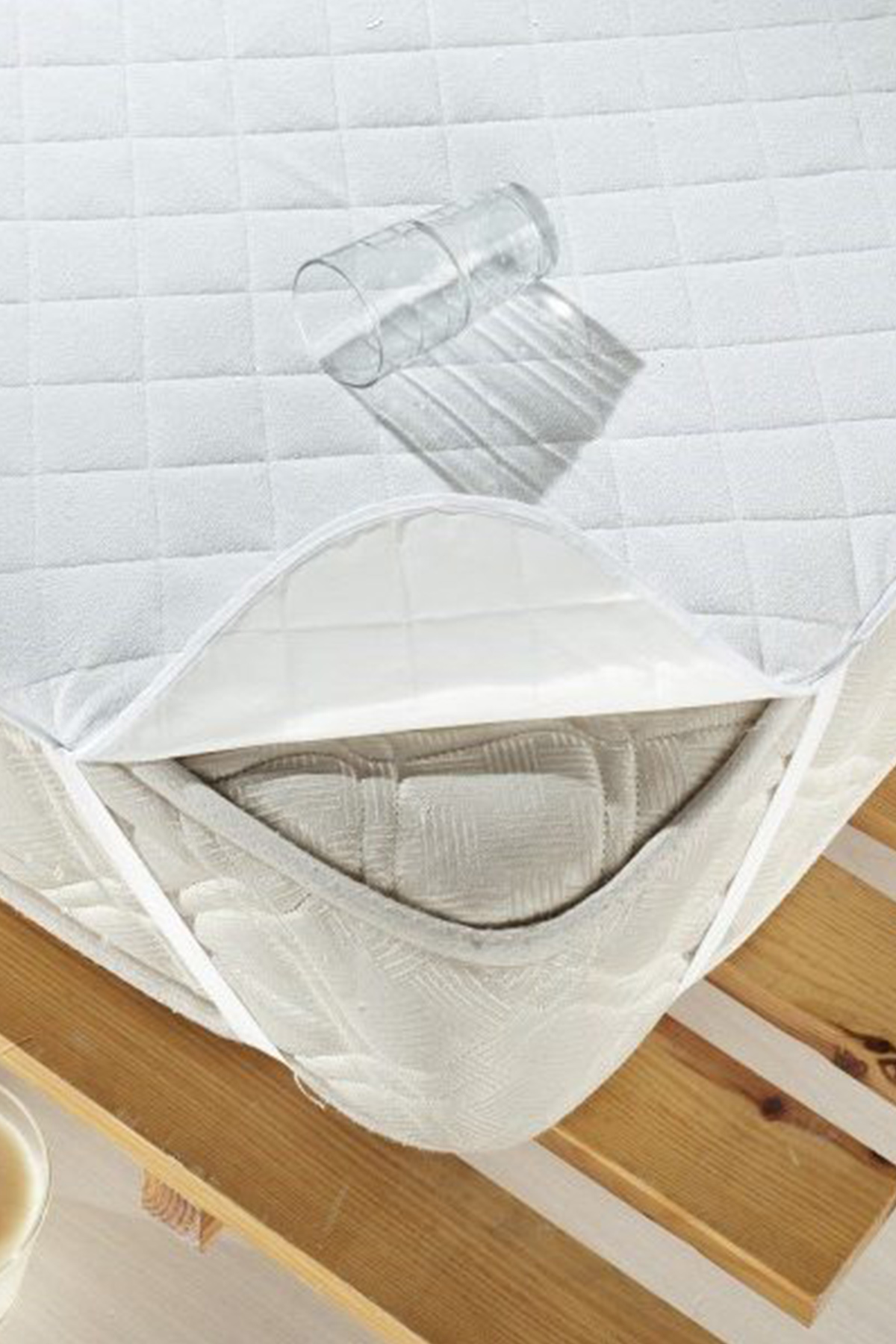 Picture of Kapitone Telalı Ped 200x200 Cm Çift Kişilik Alez