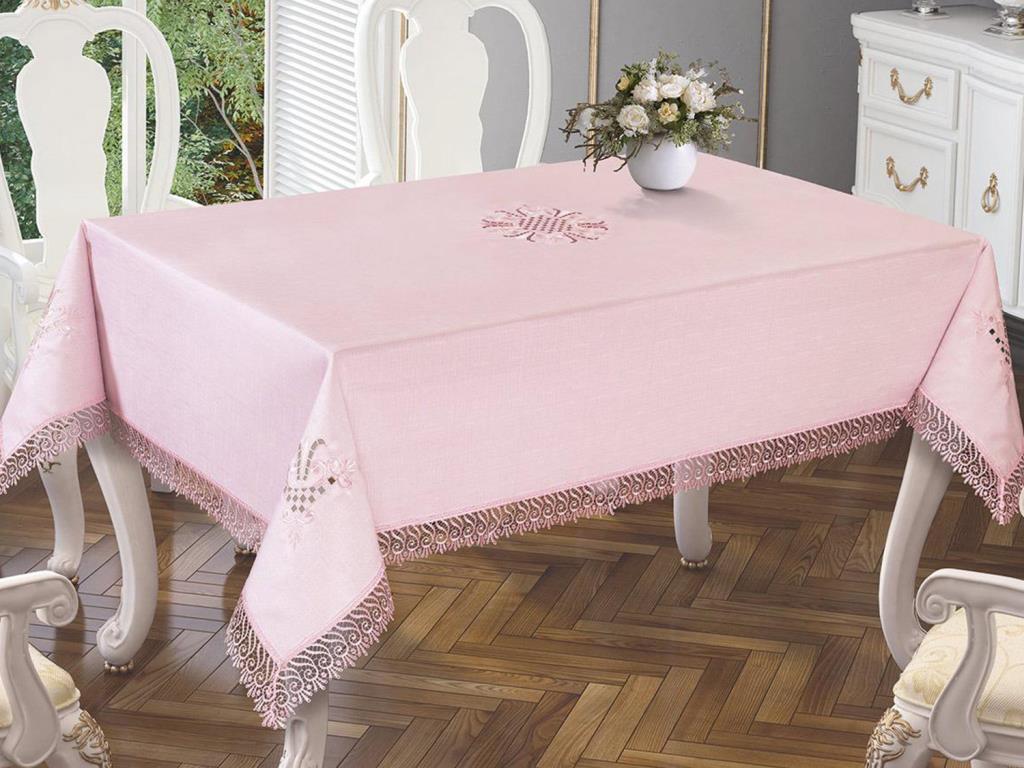 Picture of Lale Nakışlı Es Güpürlü Masa Örtüsü