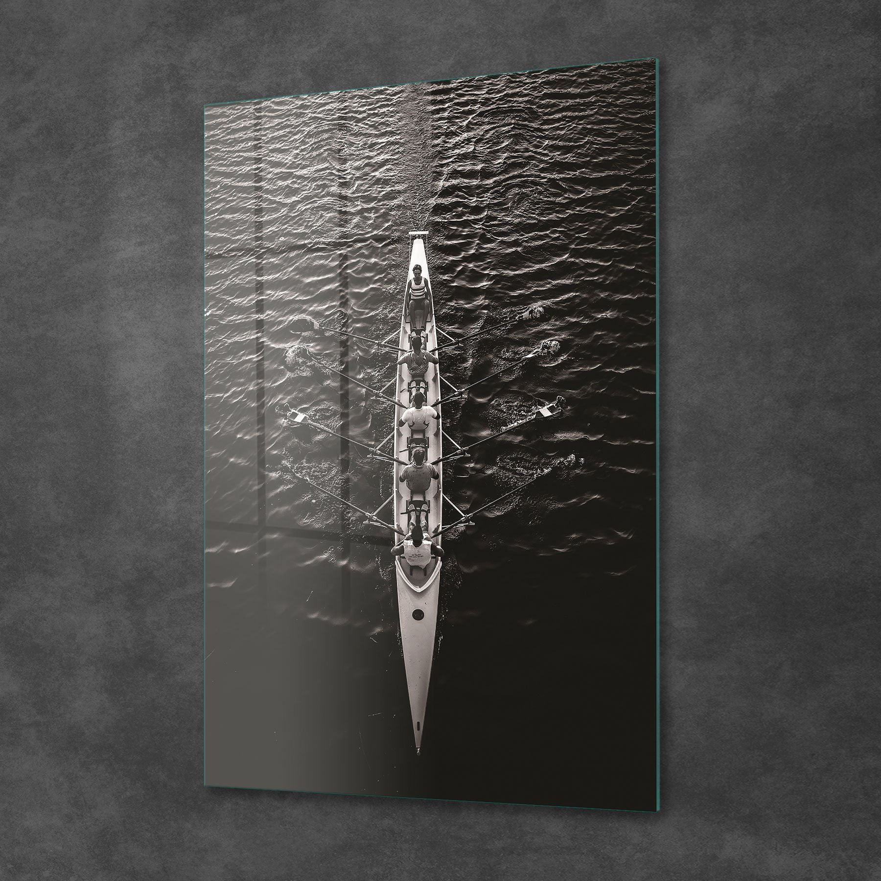 Picture of Decovetro Kürek Yarışı Cam Tablo 70x100 cm