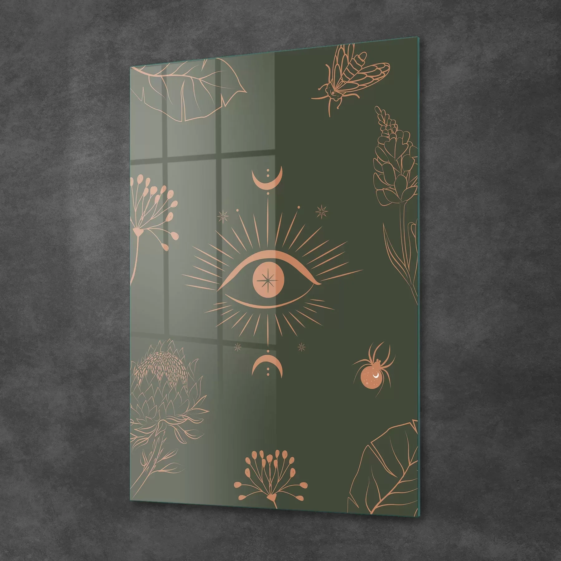 Picture of Decovetro Cam Tablo Dark Eye 70x100 cm