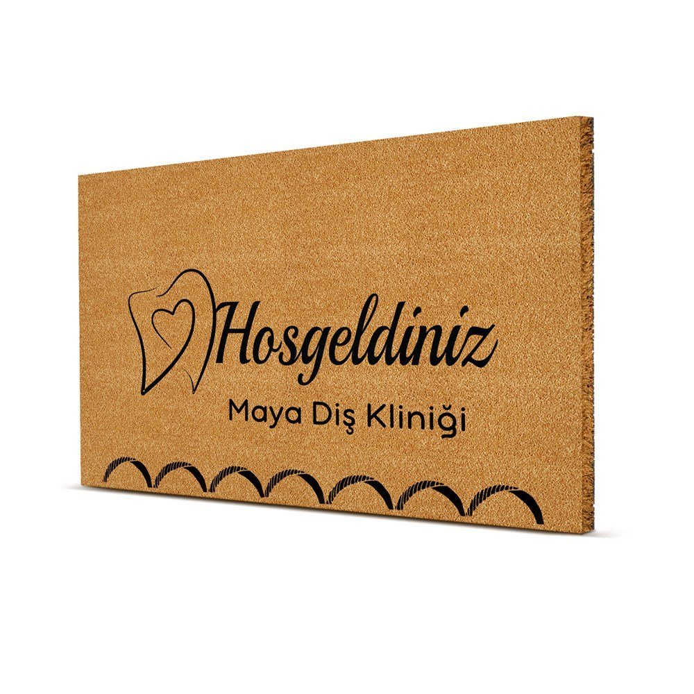 Picture of Decovetro Kişiye Özel Paspas Diş Hekimi 40 x 60 Cm