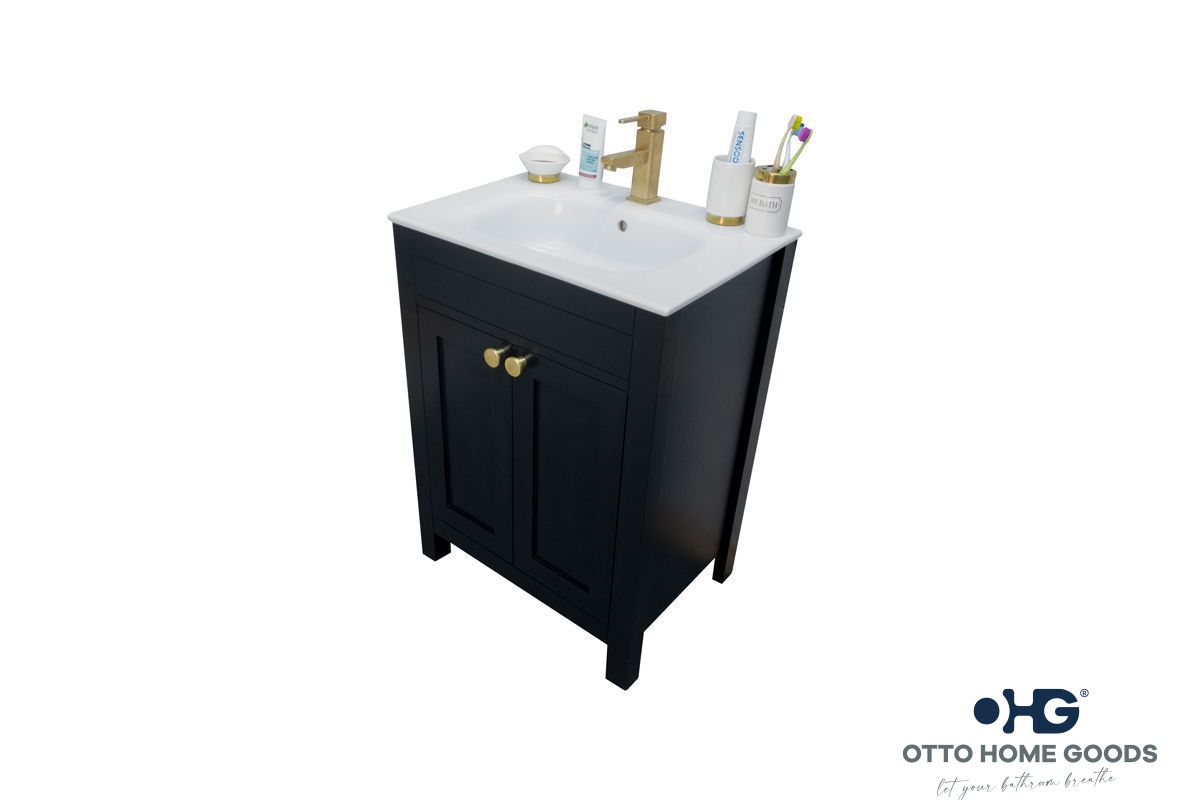 Picture of Aria Black Bathroom Cabinet