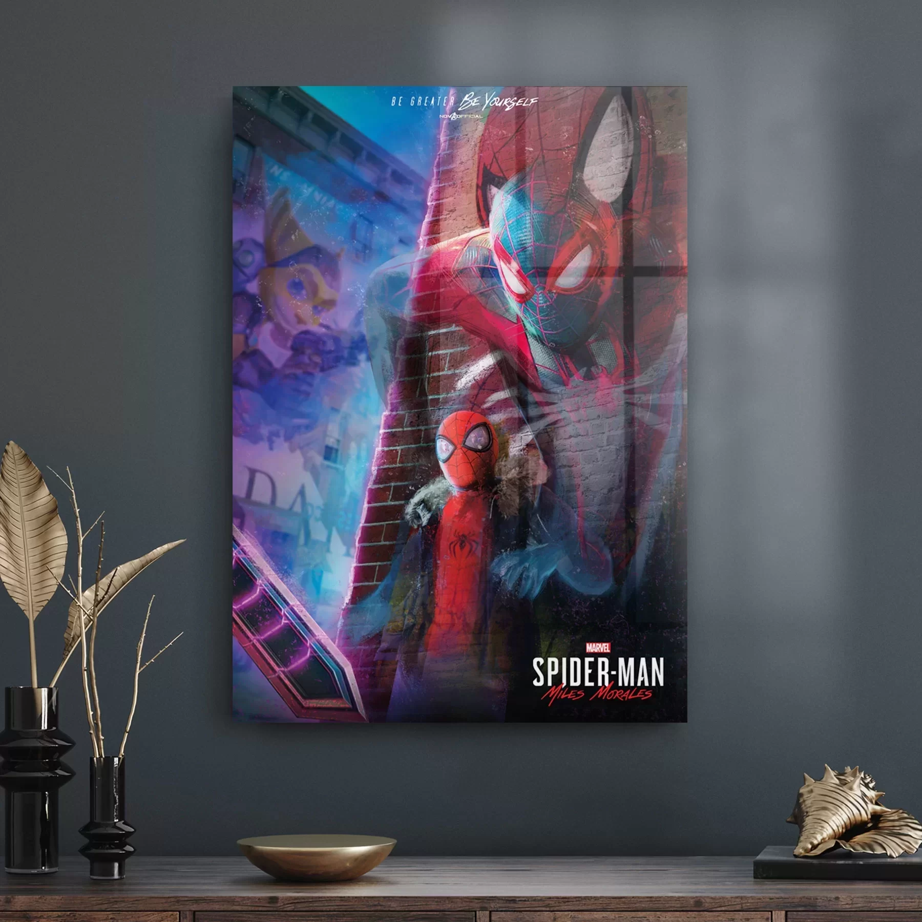 Picture of Decovetro Cam Tablo Spider-Man 30x40 cm