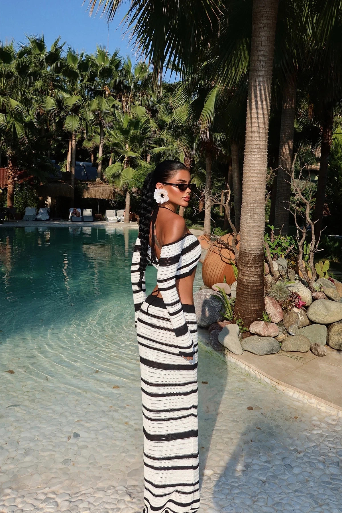 Picture of Two-Tone Skirt Suit