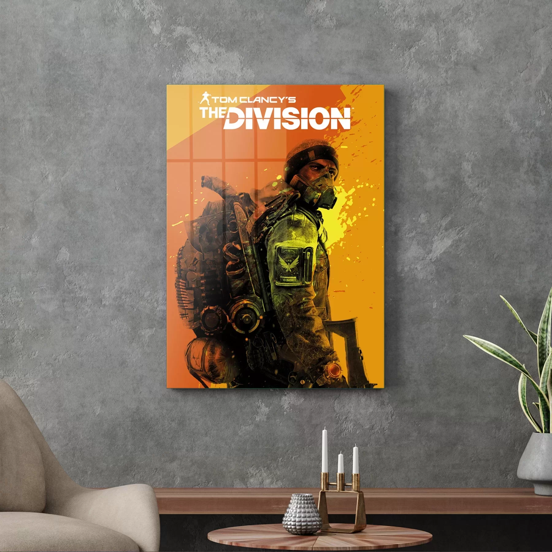 Picture of Decovetro Cam Tablo Gamer The Division 70x100 cm