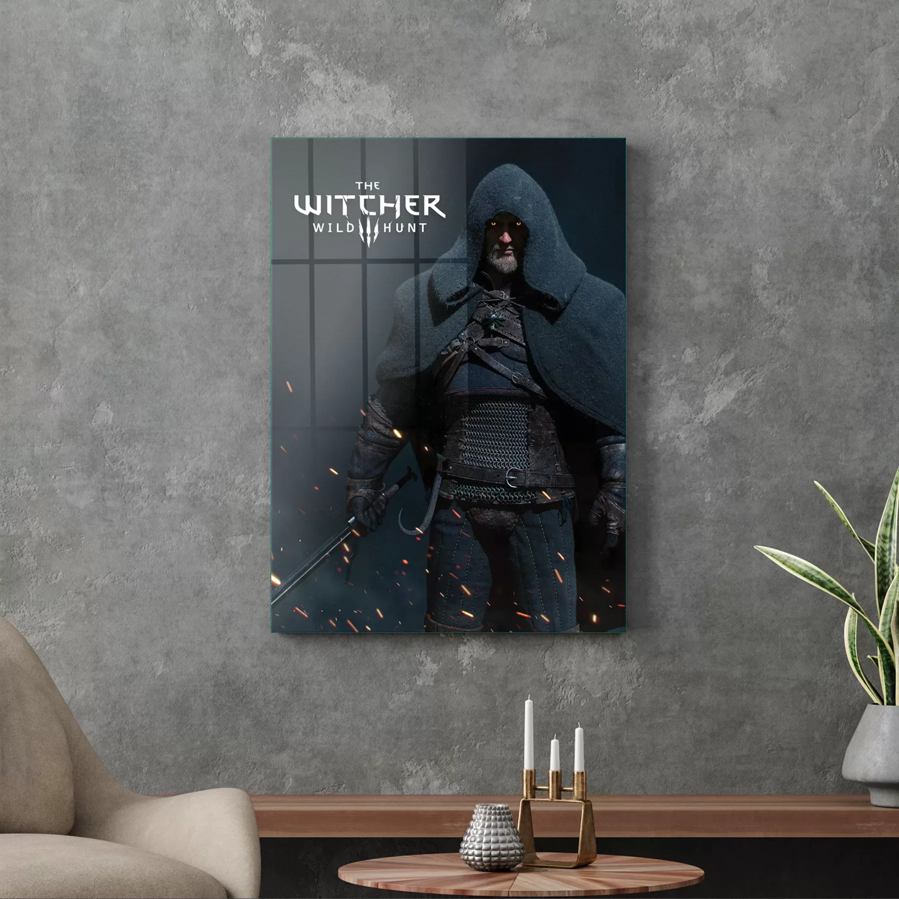 Picture of Decovetro Cam Tablo The Witcher Poster 30x40 cm