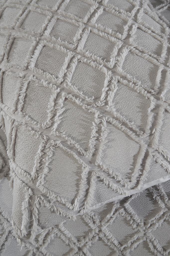 Picture of Çeyiz Diyarı Vesya 2 Parça Tek Kişilik Pike Takımı Gri