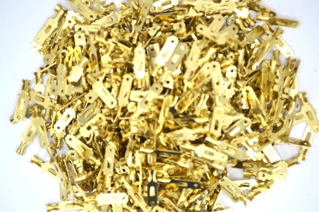 Picture of 500 Adet 4,8 Tırnaklı Erkek Terminal Fiş Pirinç Sarı