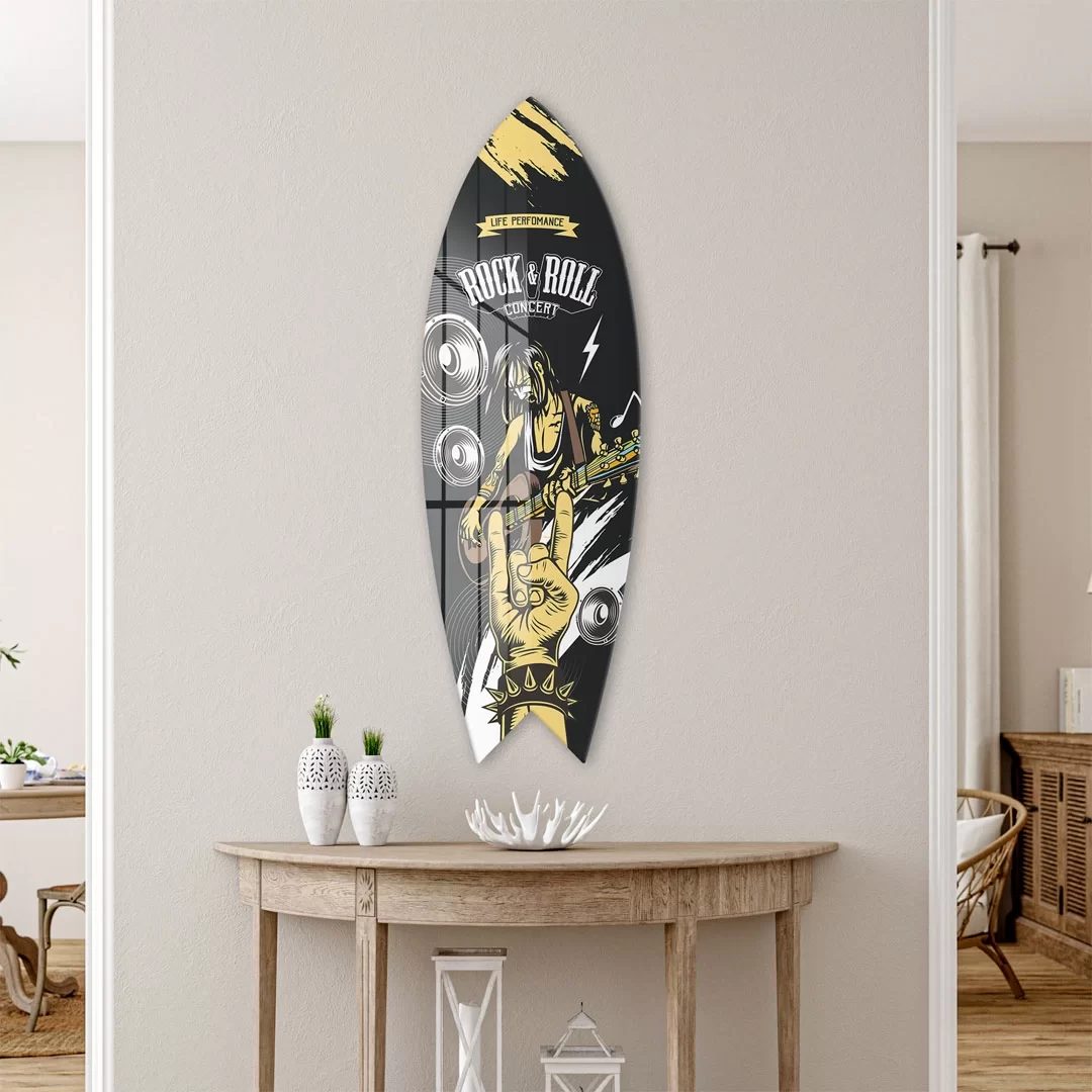 Picture of Decovetro ST 4013 Dekoratif Cam Sörf Tahtası 33x100 Cm