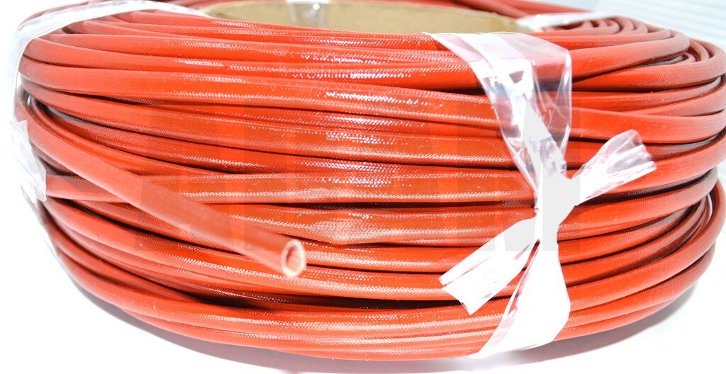 Picture of 100 Metre 6mm Silikon İzoleli Cam Elyaf H-Class Kahverengi Makaron MT-CM06H