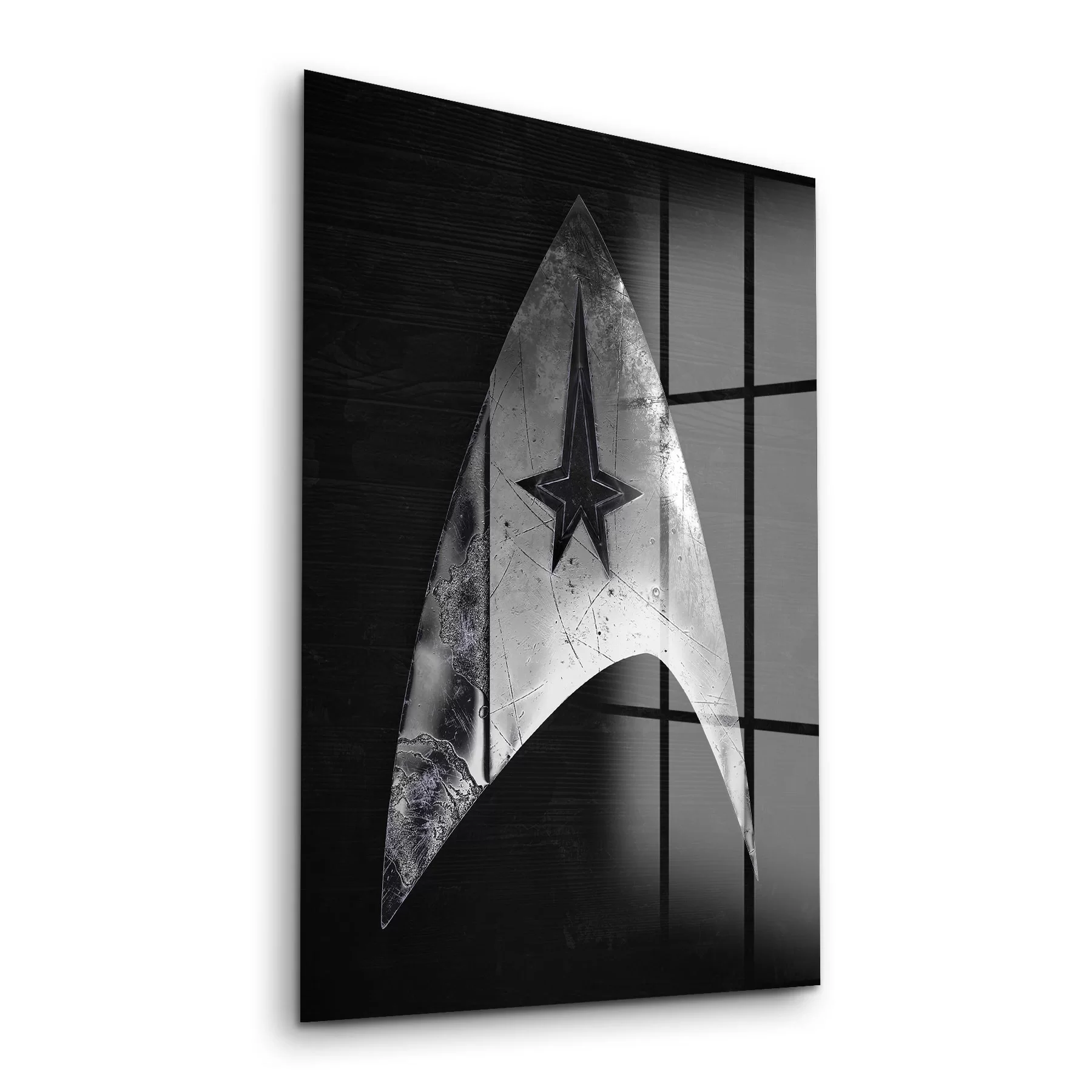 Picture of Decovetro Cam Tablo Star Trek Logo 30x40 cm