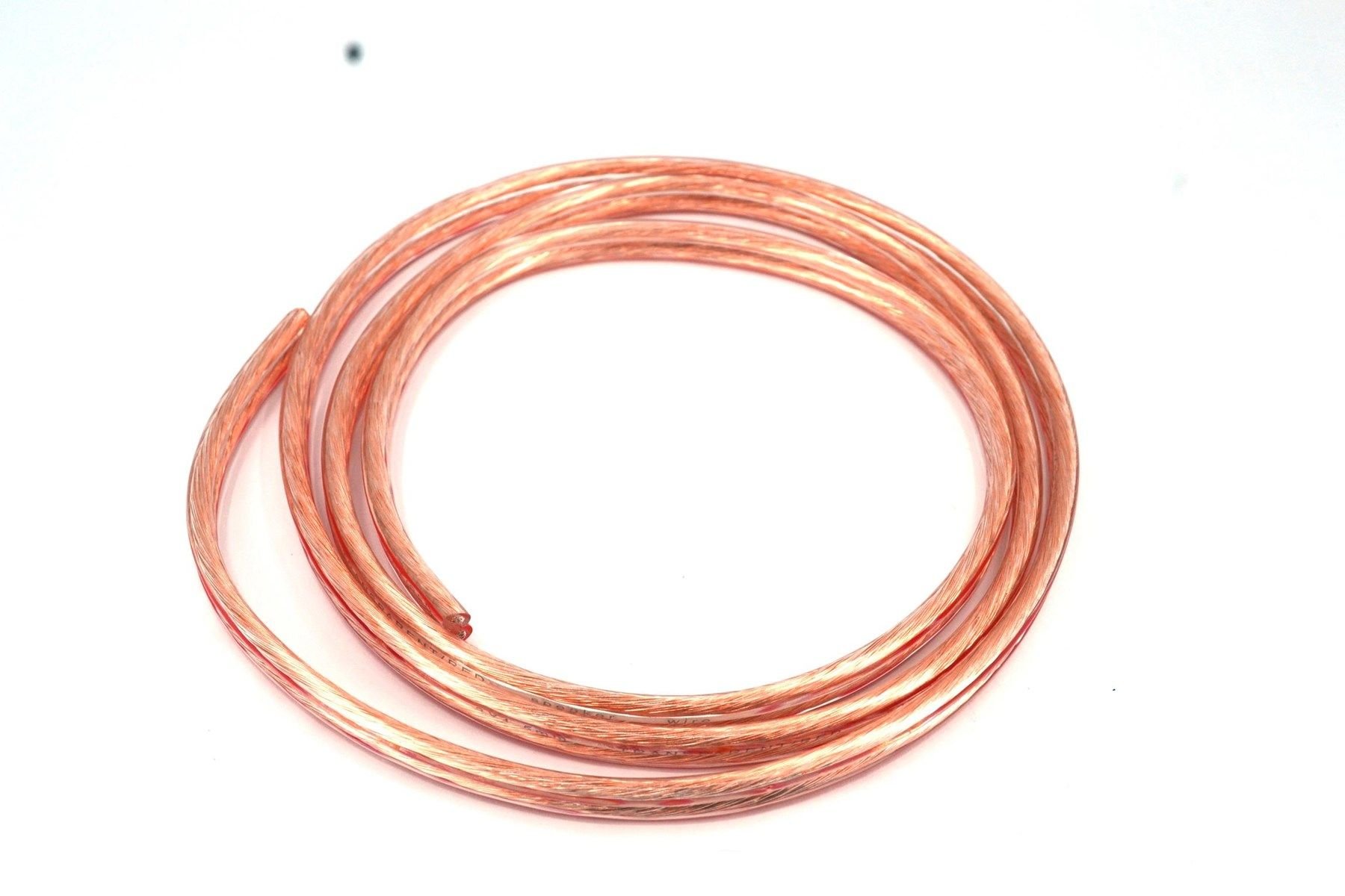 Picture of 2X1,50mm² Bitişik Hoparlör Kablosu Şeffaf