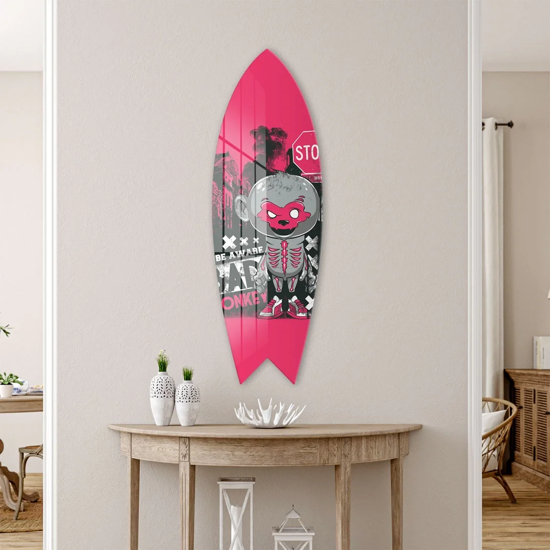 Picture of Decovetro ST 4052 Dekoratif Cam Sörf Tahtası 33x100 Cm