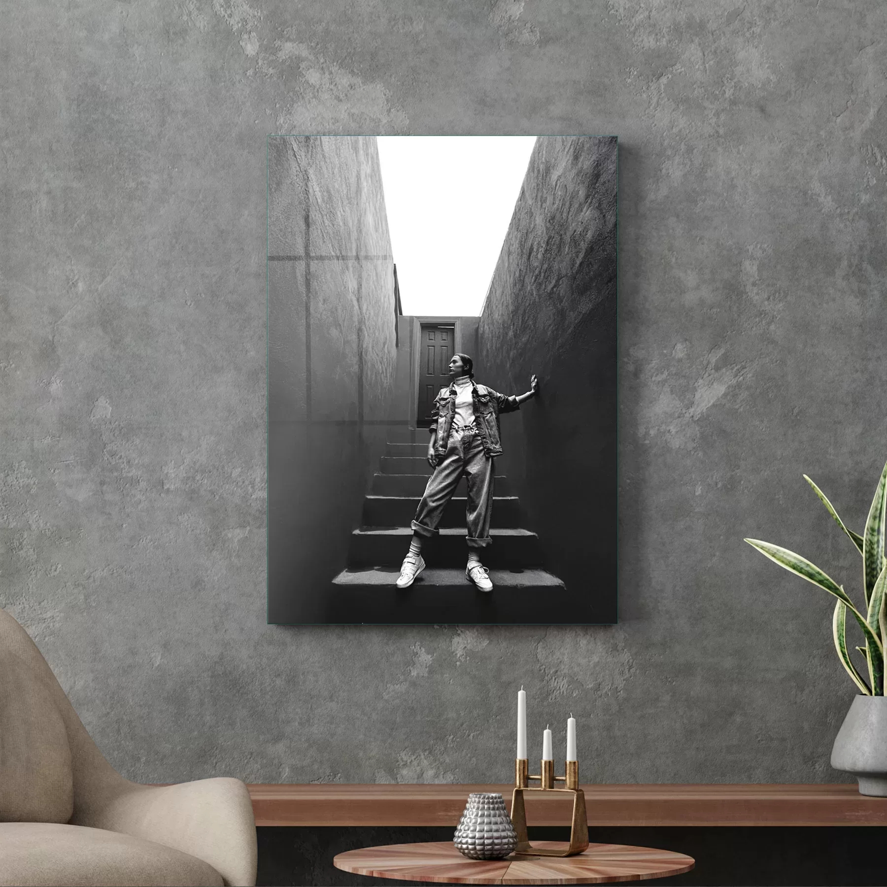 Picture of Decovetro Cam Tablo Woman Wall 30x40 cm