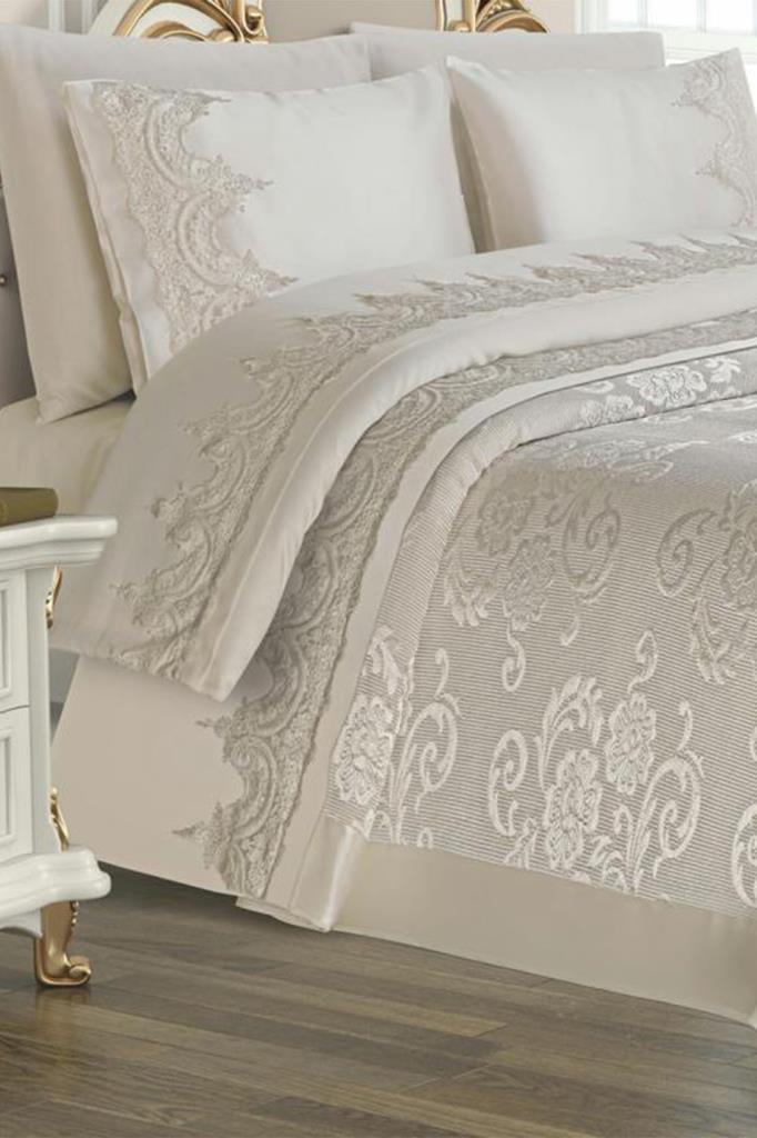 Picture of Çeyiz Diyarı Violet Gelin Seti 7 Parça Krem