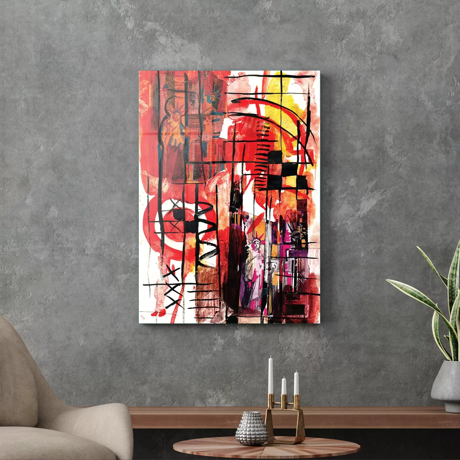 Picture of Decovetro Cam Tablo Dekoratif Desenler 70x100 cm