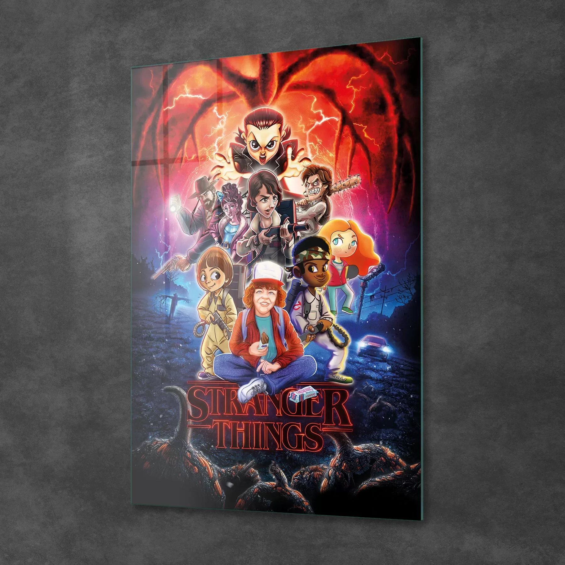 Picture of Decovetro Cam Tablo Stranger Things 70x100 cm