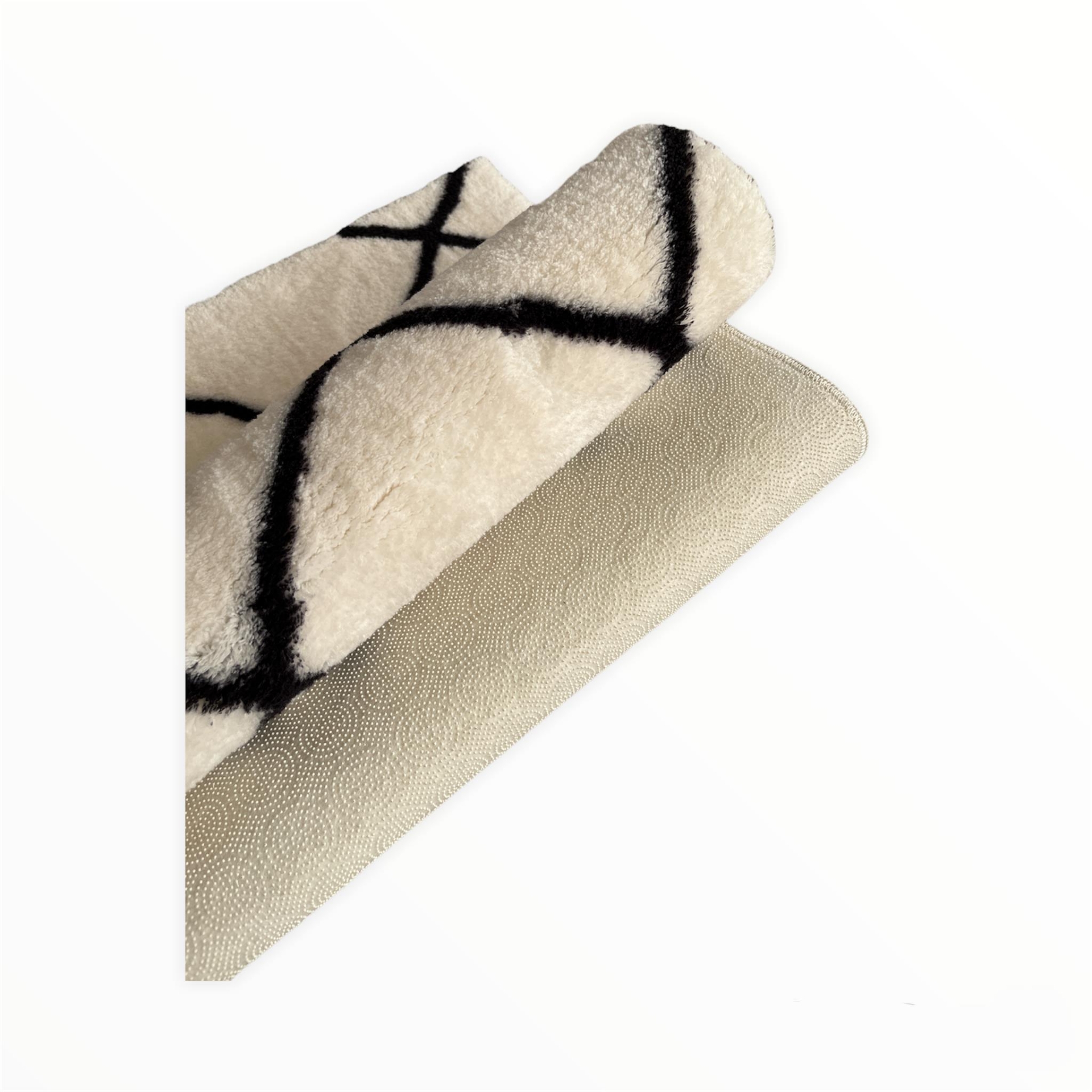 Picture of Jassrug Royal Kaymaz Taban Banyo Halısı 50x80 Diamond Krem