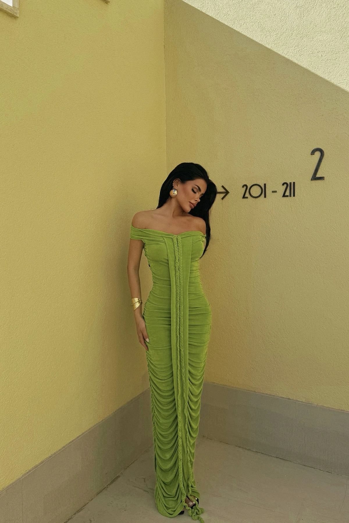 Picture of Green Naselinta Dress