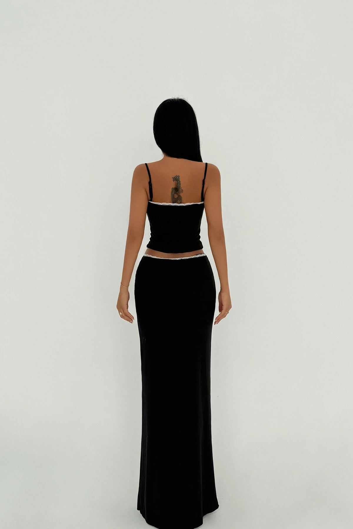 Picture of Black Skirt Suit