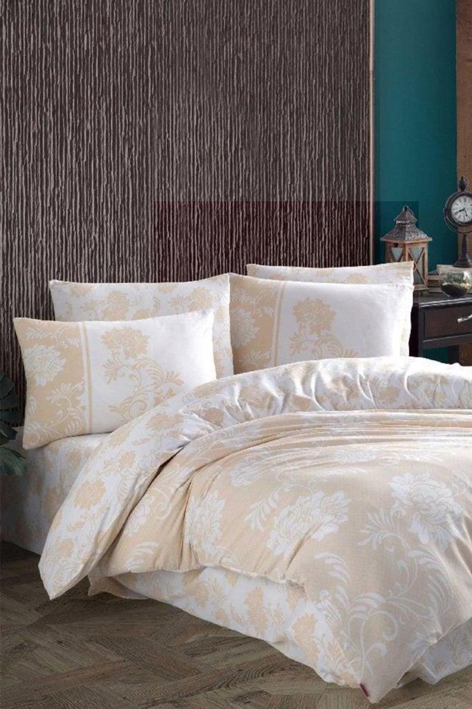 Picture of Stark Çift Kişilik Ranforce Nevresim Takımı Kahve