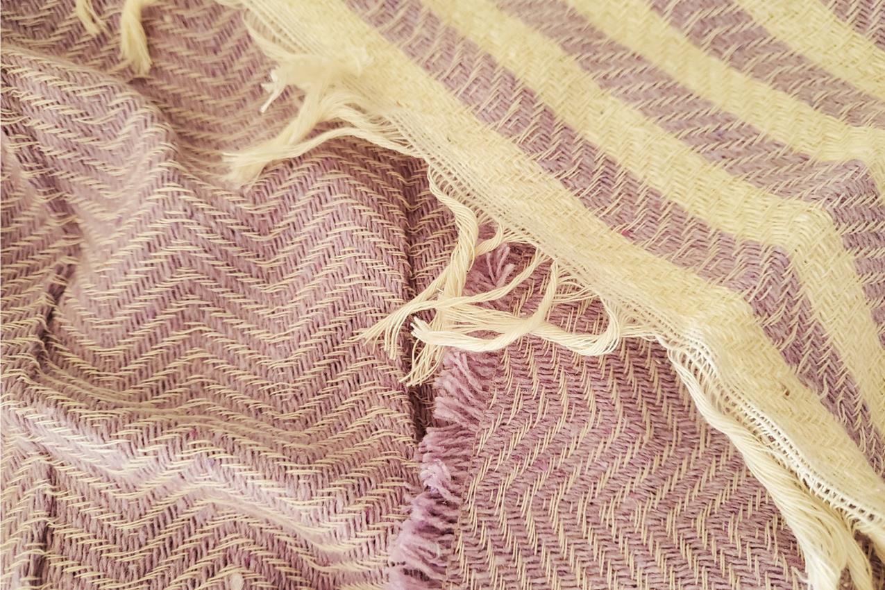 Picture of Aksu Summer Line Çok Amaçlı Örtü Pike Koltuk Örtüsü 170x220 Lila