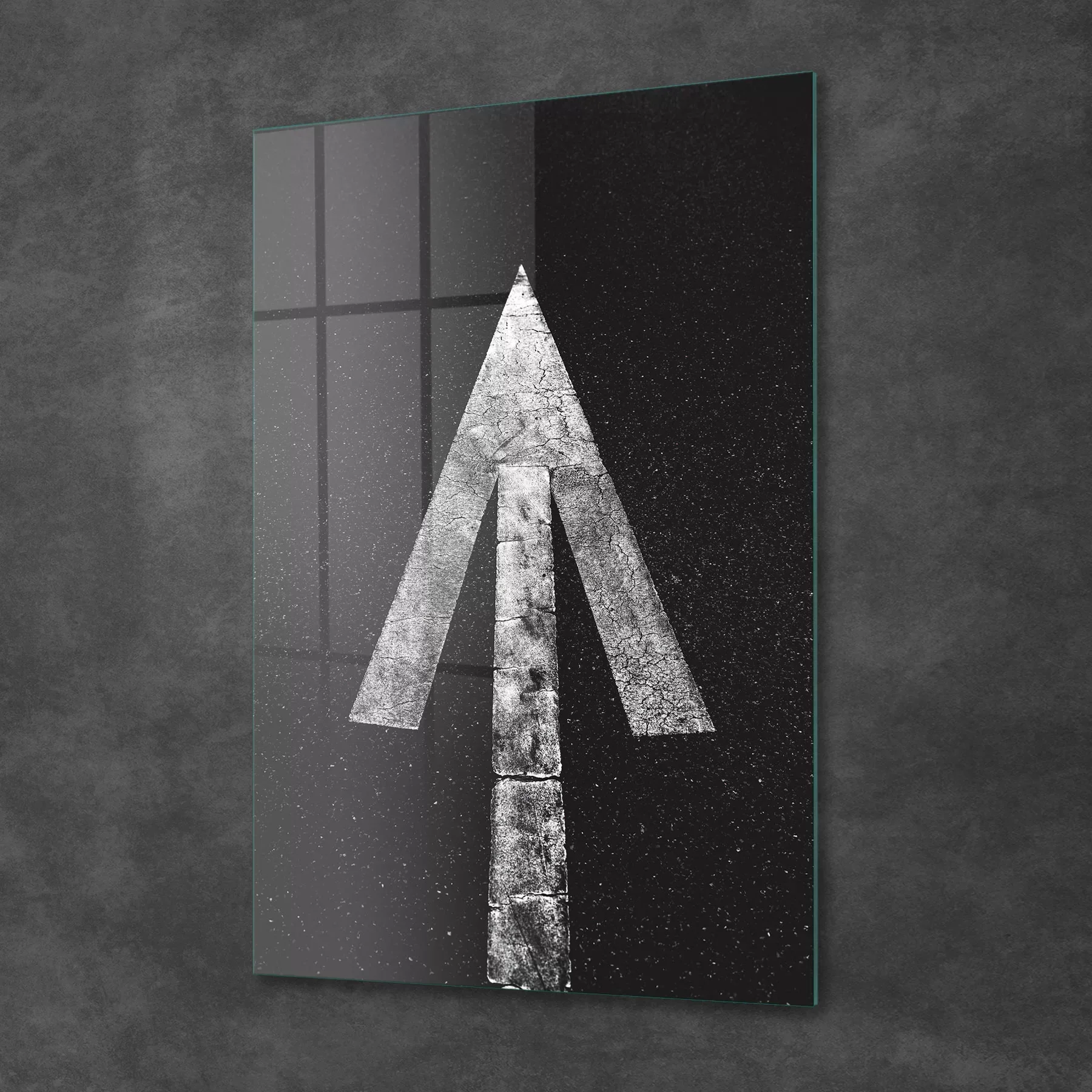 Picture of Decovetro Cam Tablo Road Arrow 30x40 cm