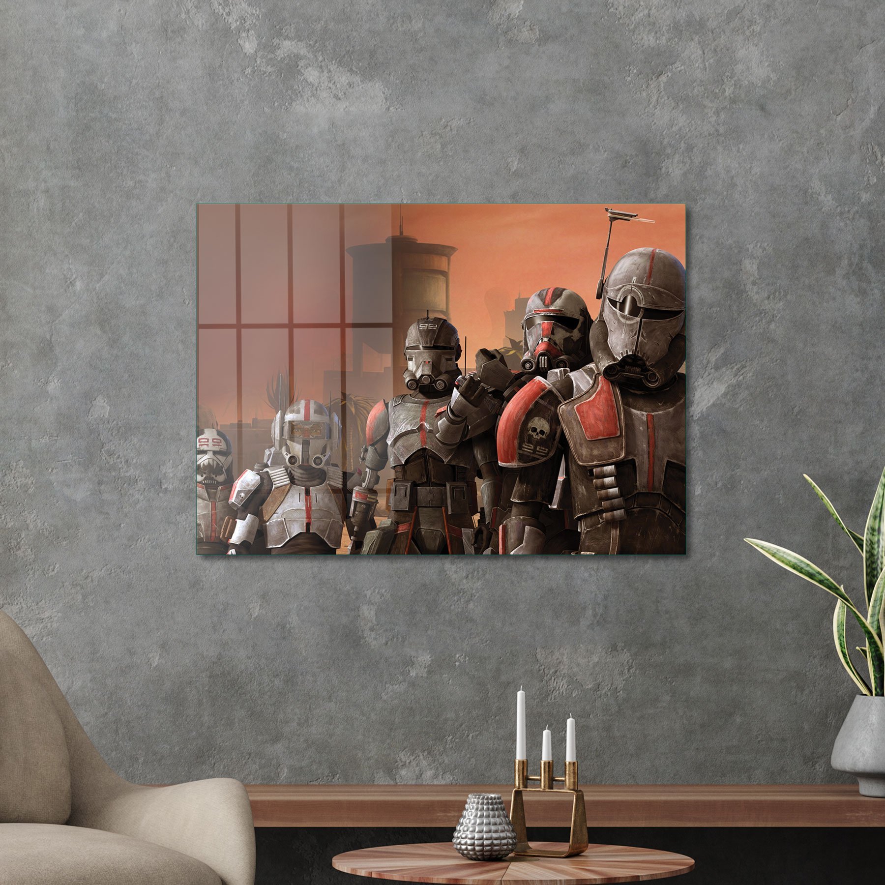 Picture of Decovetro Cam Tablo Star Wars Bad Batch 50x70 cm