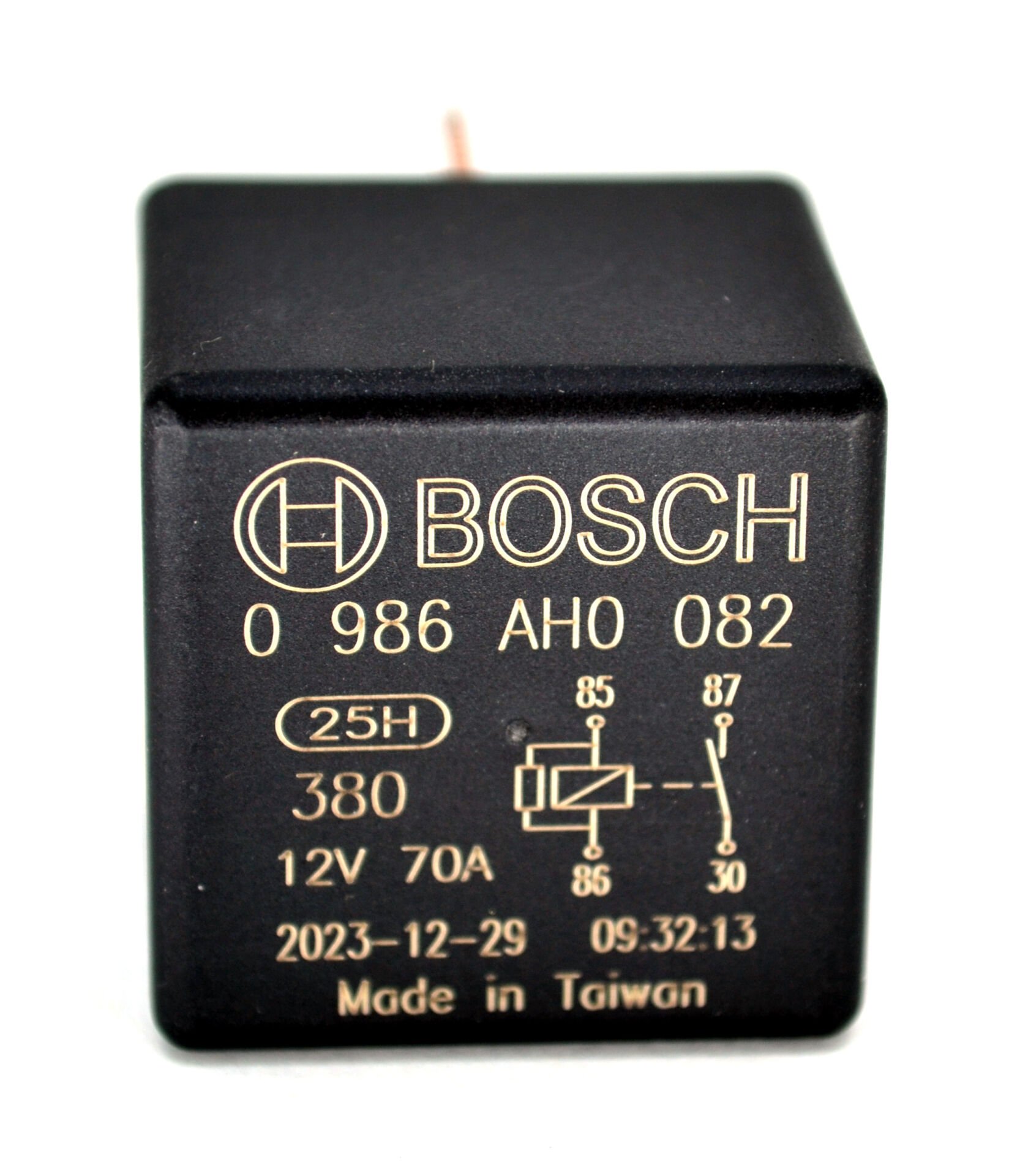 Picture of 12V 70A Dirençli Güç Rölesi 4 Fişli Kalın Bacak Bosch 0986AH0082