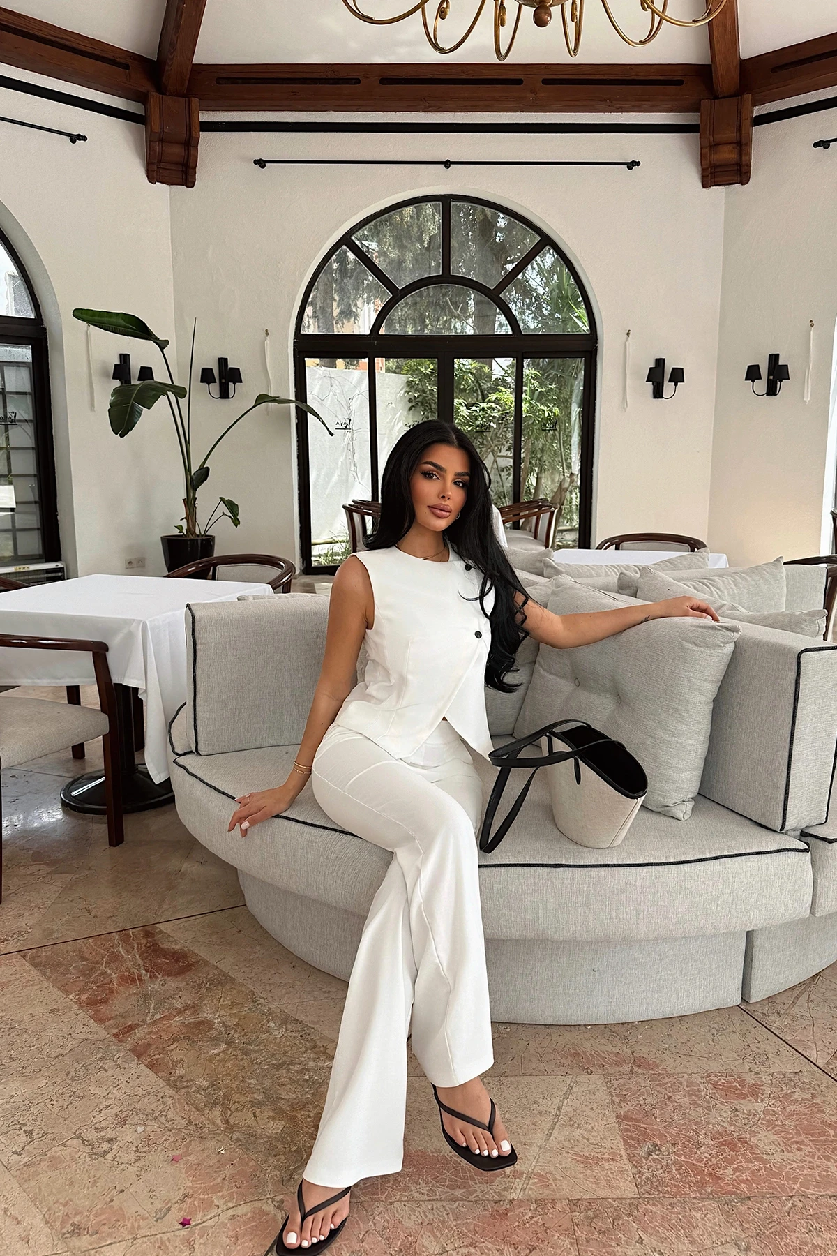 Picture of White Marly Suit