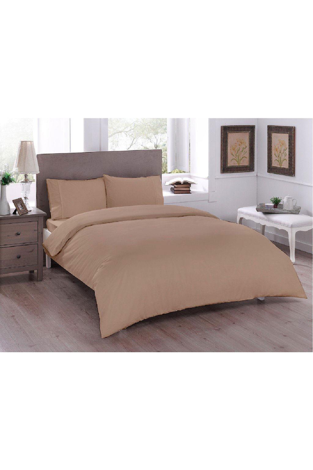 Picture of Çeyiz Diyarı Pure Çift Kişilik Nevresim Takımı Cappucino