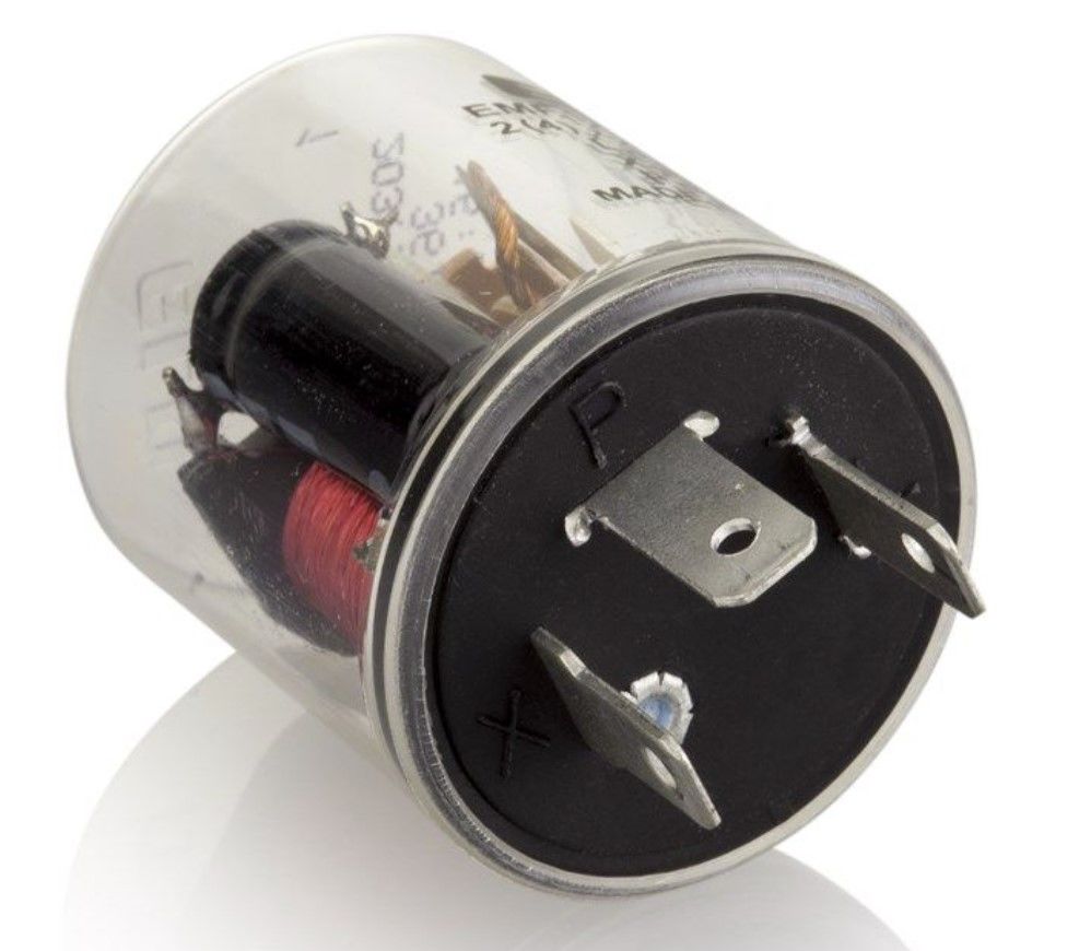 Picture of 12V Üniversal Sinyal Flaşörü 3 Fişli Şeffaf ELO