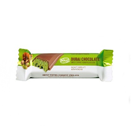 Picture of PISTACHIO KADAYIF FILLED MILK CHOCOLATE 30g