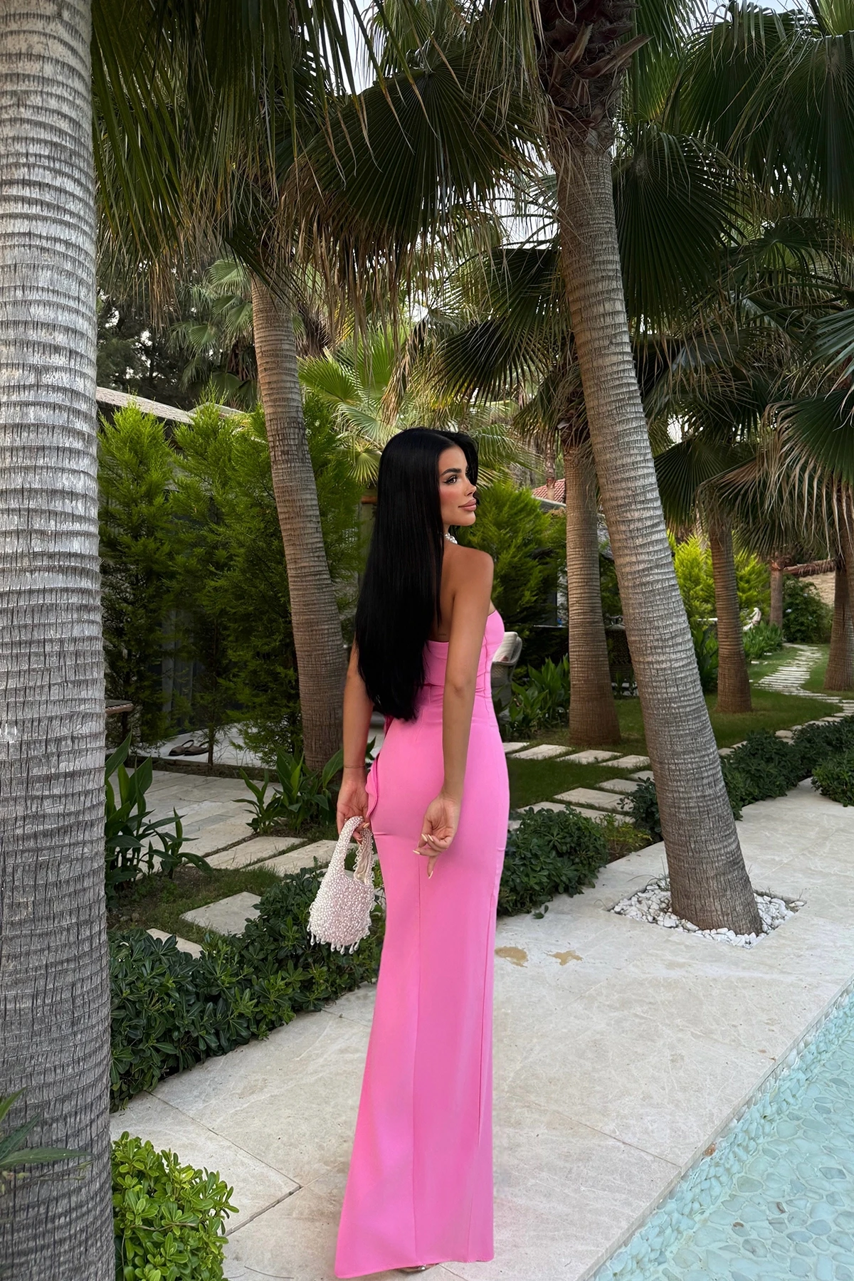 Picture of Pink Daysi Strapless Dress