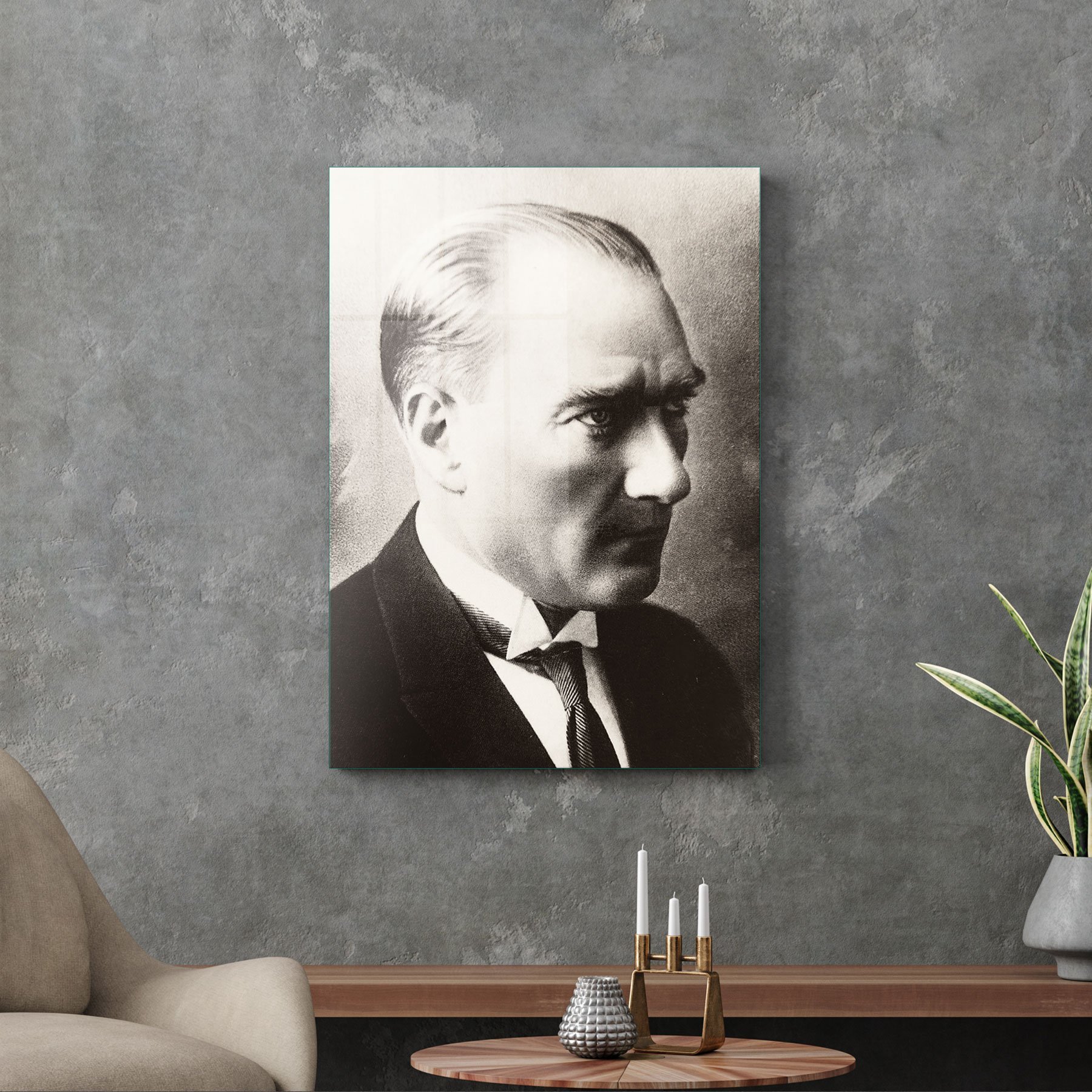 Picture of Decovetro Atatürk Portesi Cam Tablo 70x100 cm