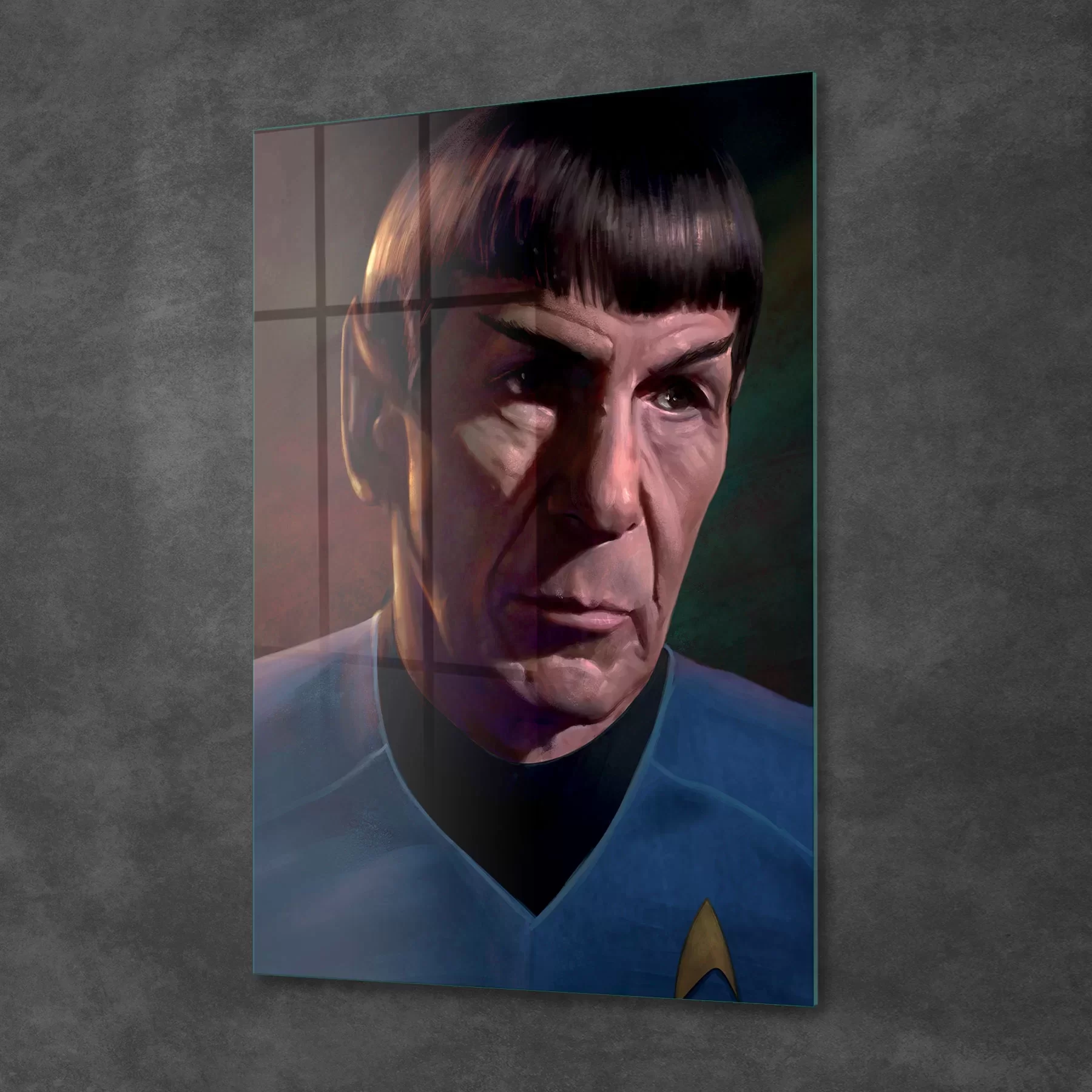Picture of Decovetro Cam Tablo Star Trek Mr. Spock 30x40 cm