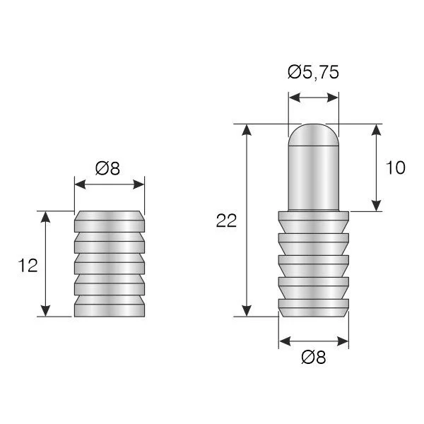 Picture of Açılır Masa Sabitleme Pimi ve Somunu