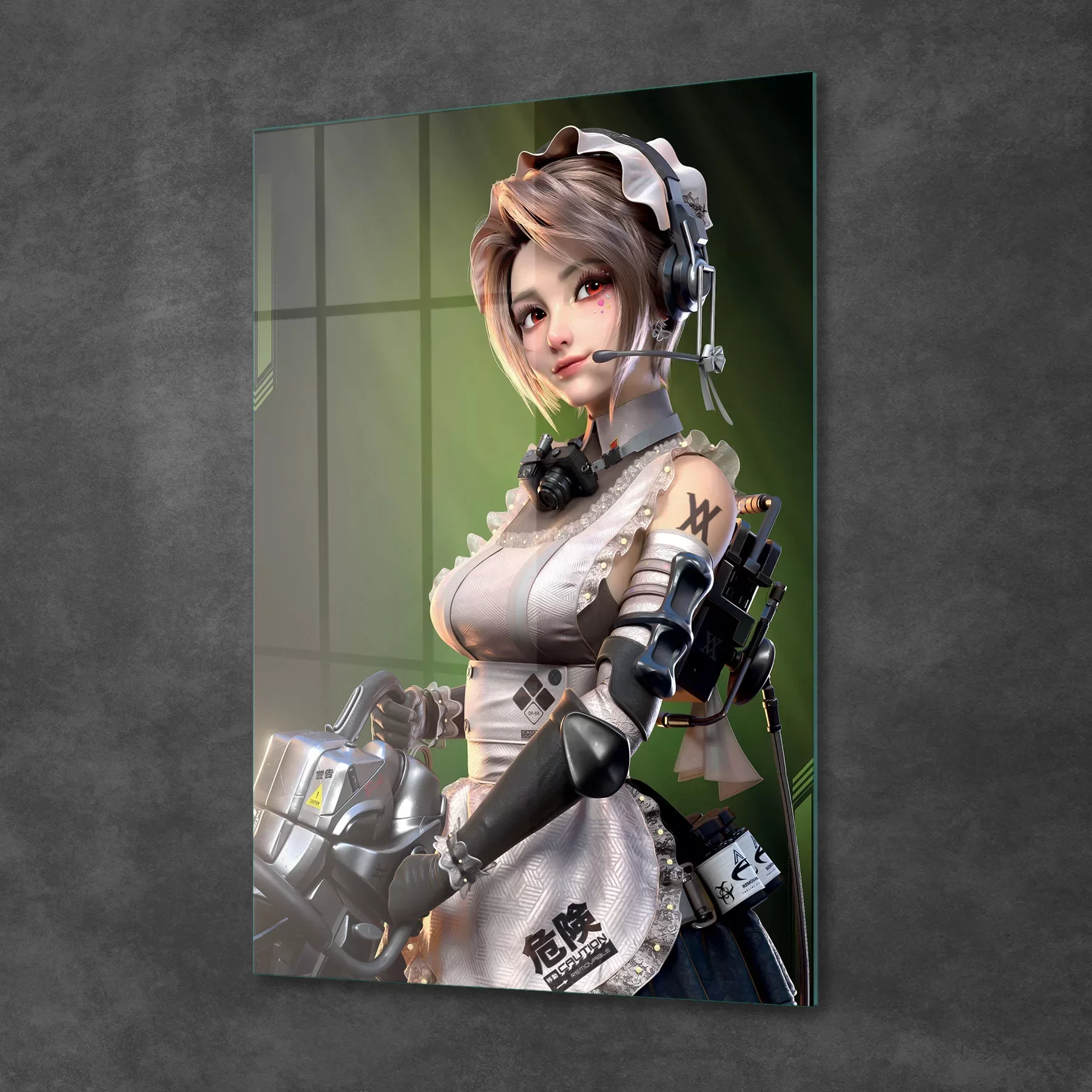 Picture of Decovetro Cam Tablo Anime Girl Warior 50x70 cm