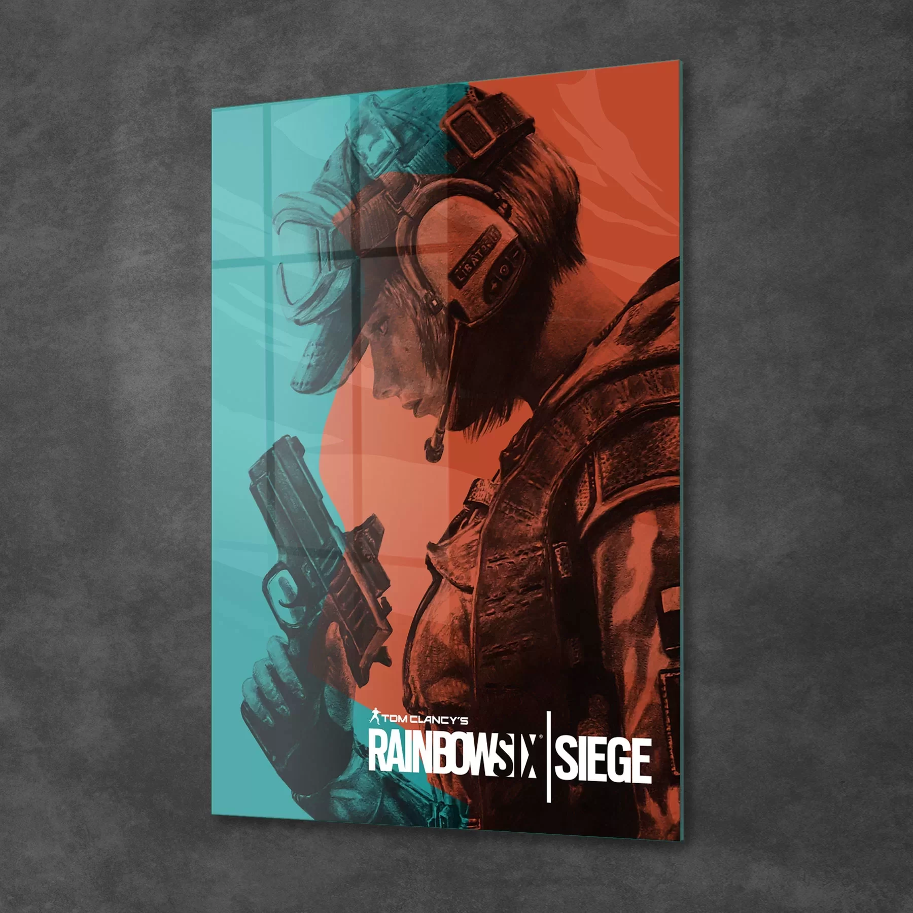 Picture of Decovetro Cam Tablo Rainbowsix Siege 30x40 cm