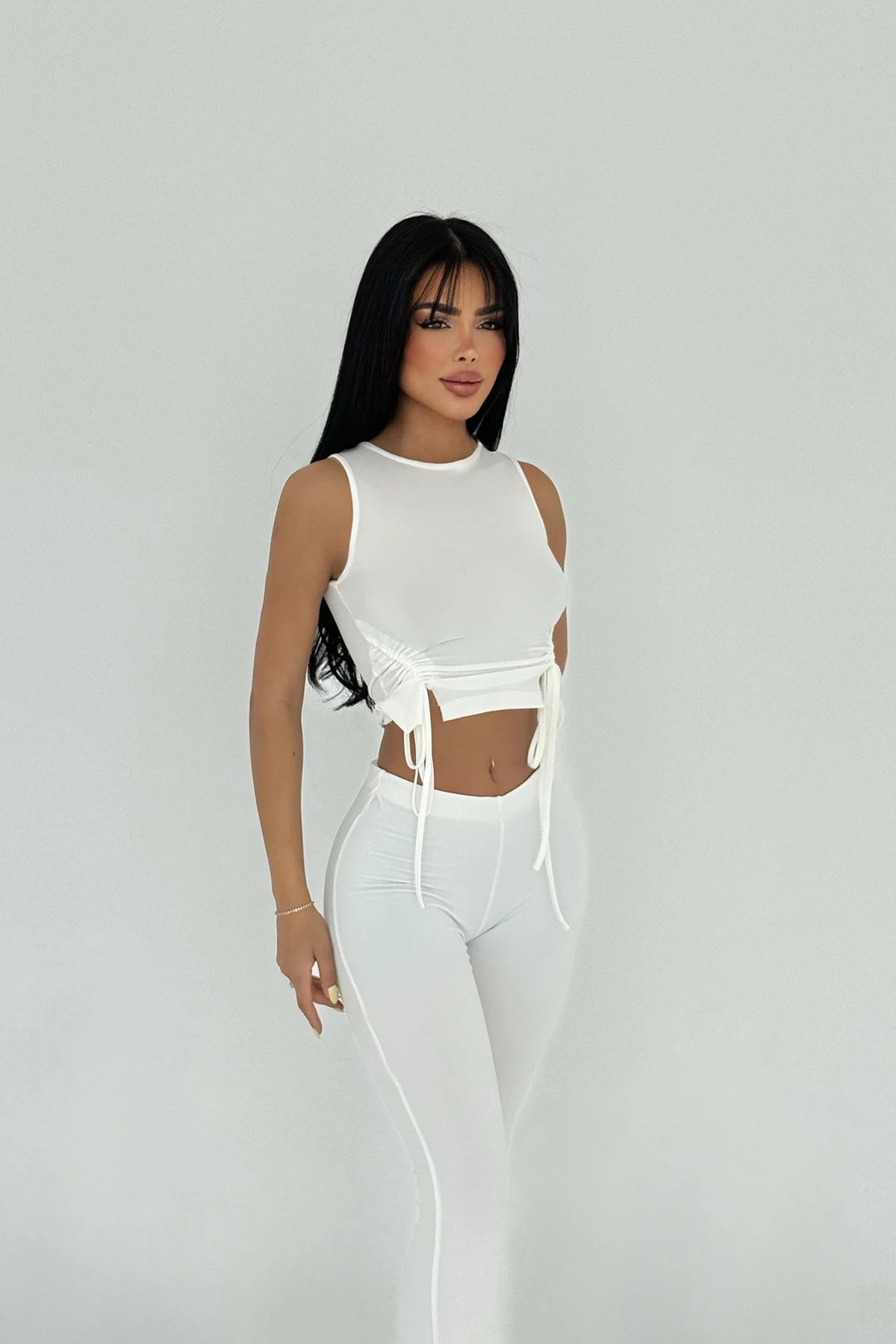 Picture of White Trouser Suit