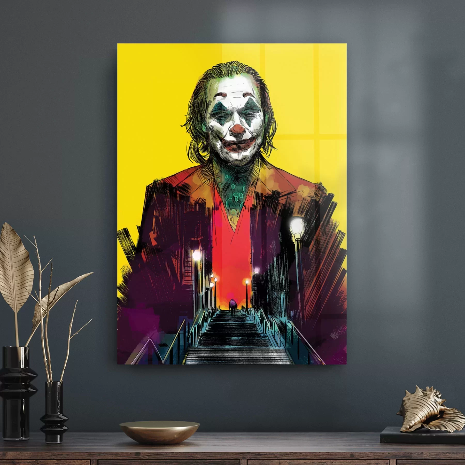 Picture of Decovetro Cam Tablo Joker Comics 30x40 cm