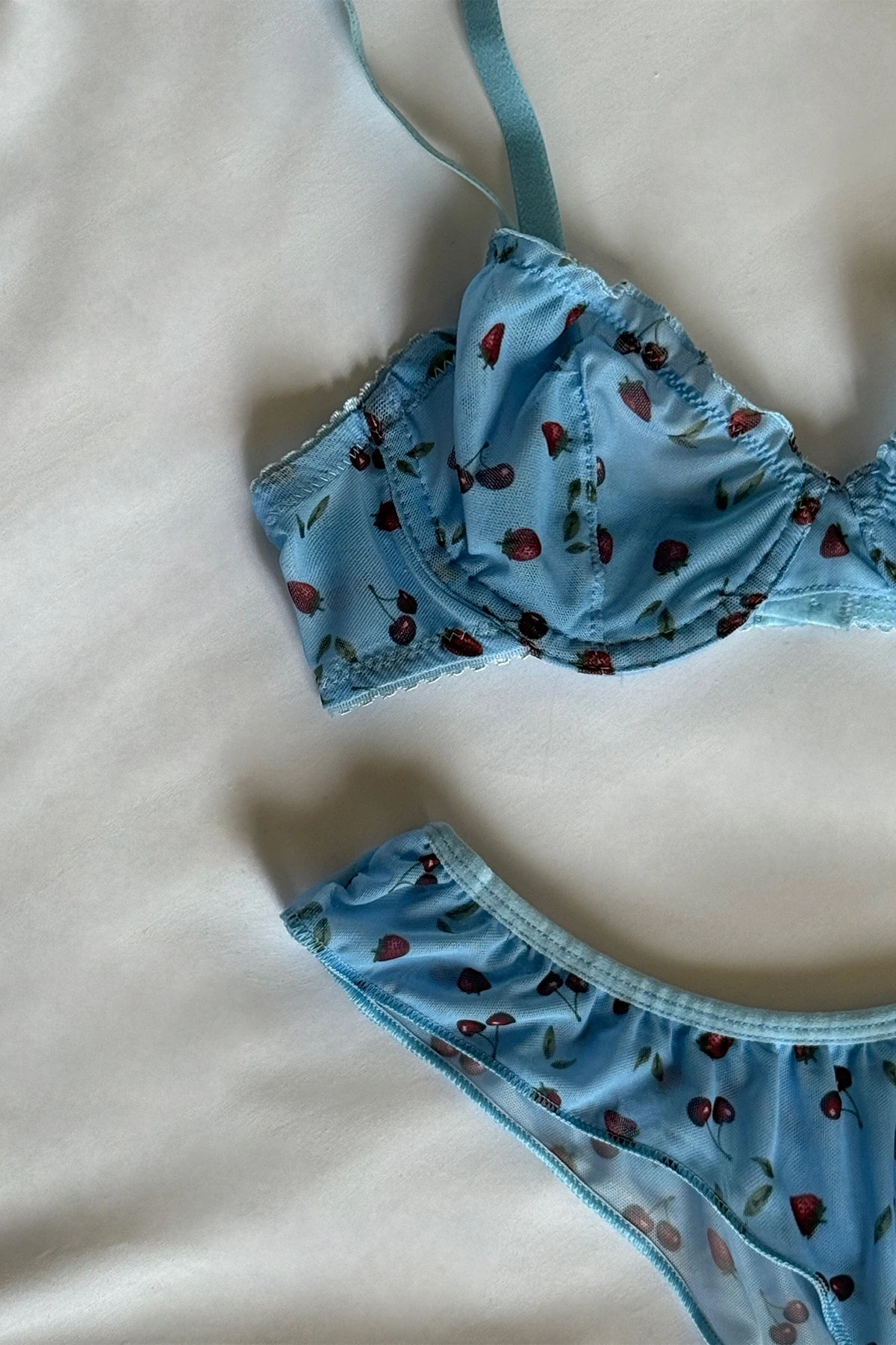 Picture of Blue Suspender Underwear