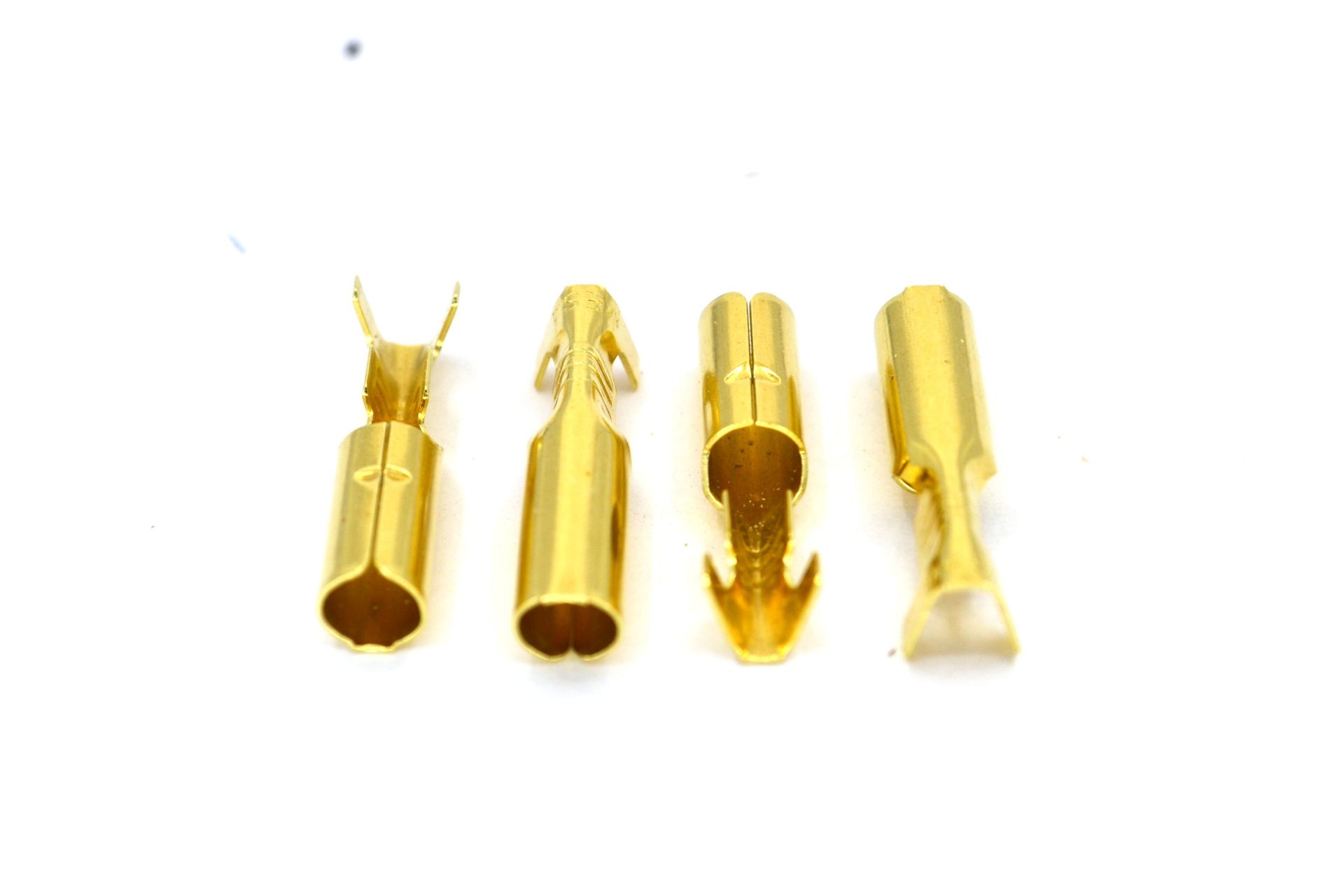 Picture of 300 Adet Yuvarlak Dişi Fiş Pirinç Kablo Ucu