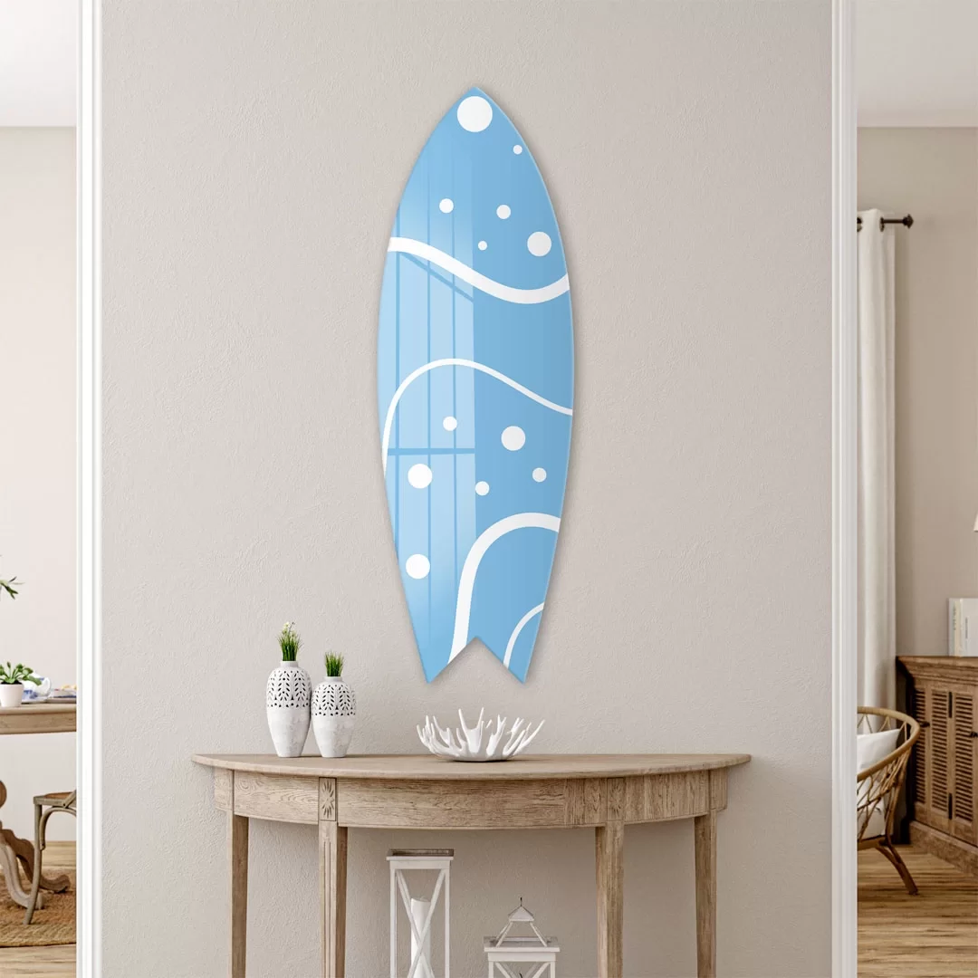 Picture of Decovetro ST 4037 Dekoratif Cam Sörf Tahtası 33x100 Cm